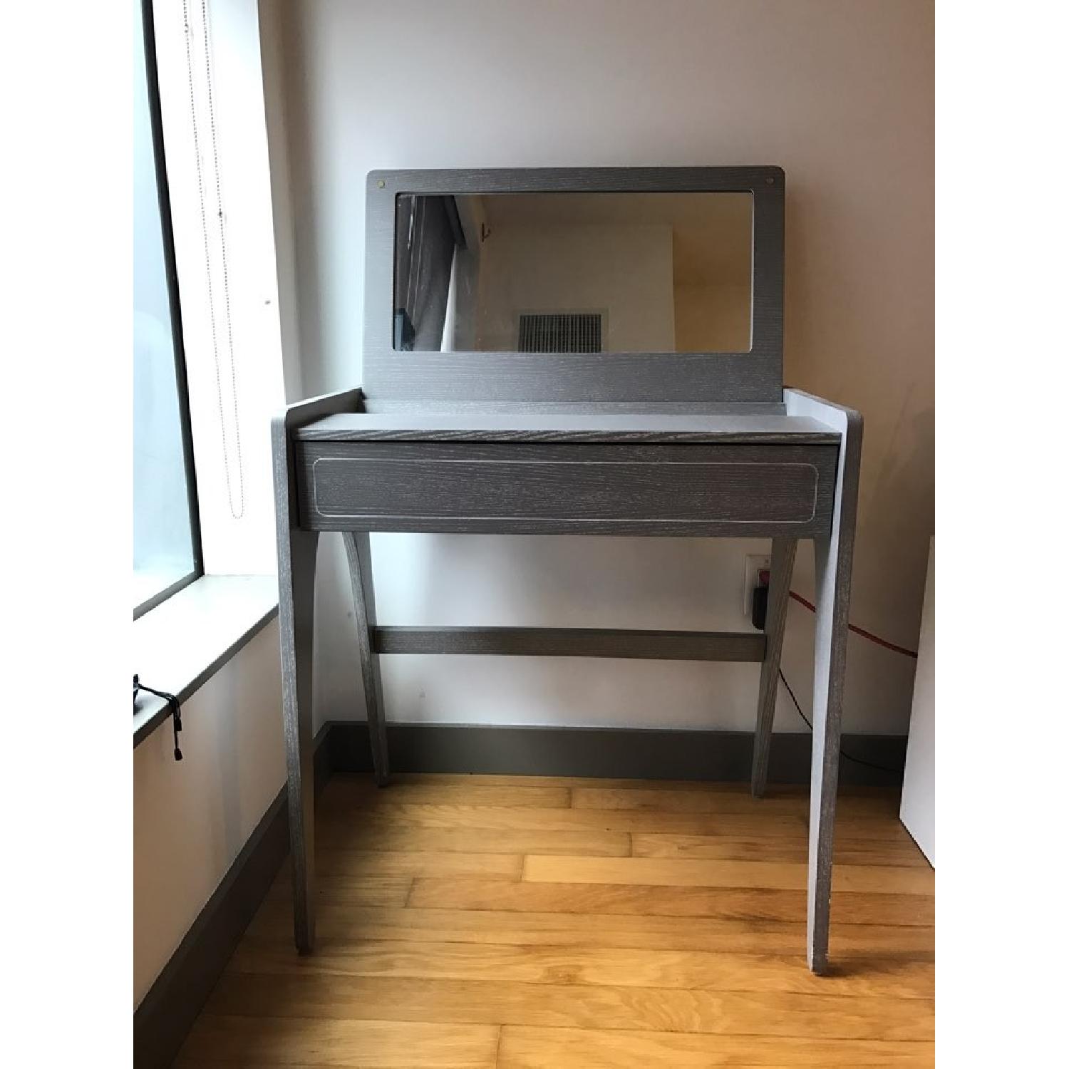 CB2 Vanity w/ Mirror - image-7