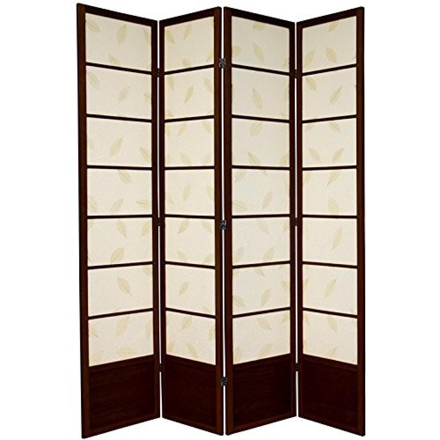 Oriental Furnishings Shoji Screen Room Divider AptDeco