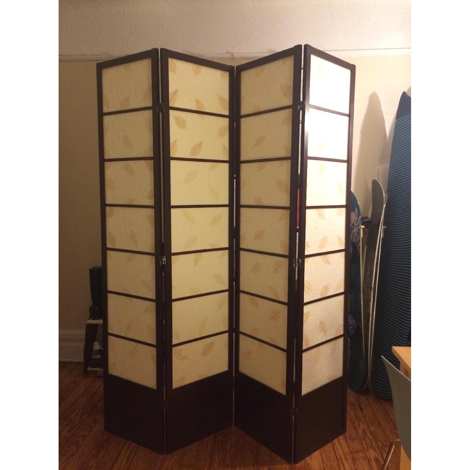 Oriental Furnishings Shoji Screen Room Divider AptDeco