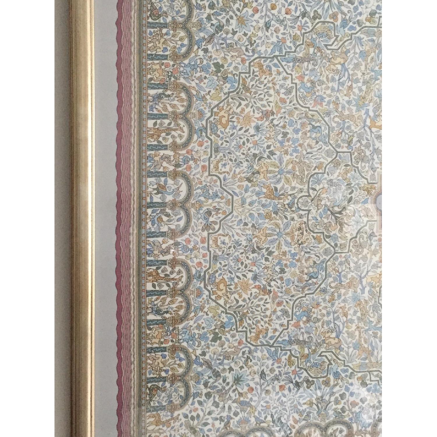 Custom Framed Hermes Scarf - image-1