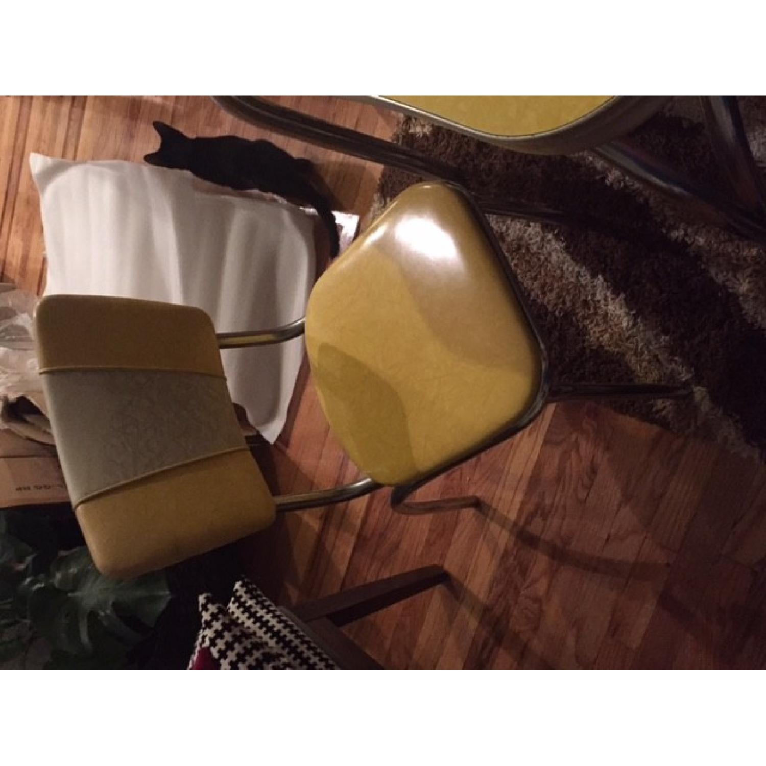 Vintage Mid Century Formica Table w/ 4 Chairs - image-2