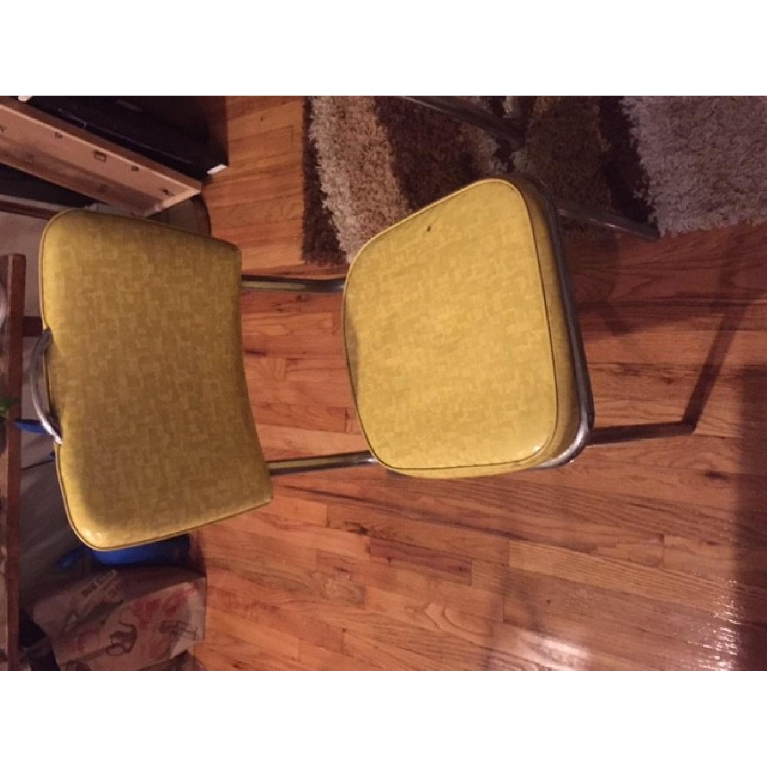 Vintage Mid Century Formica Table w/ 4 Chairs - image-3