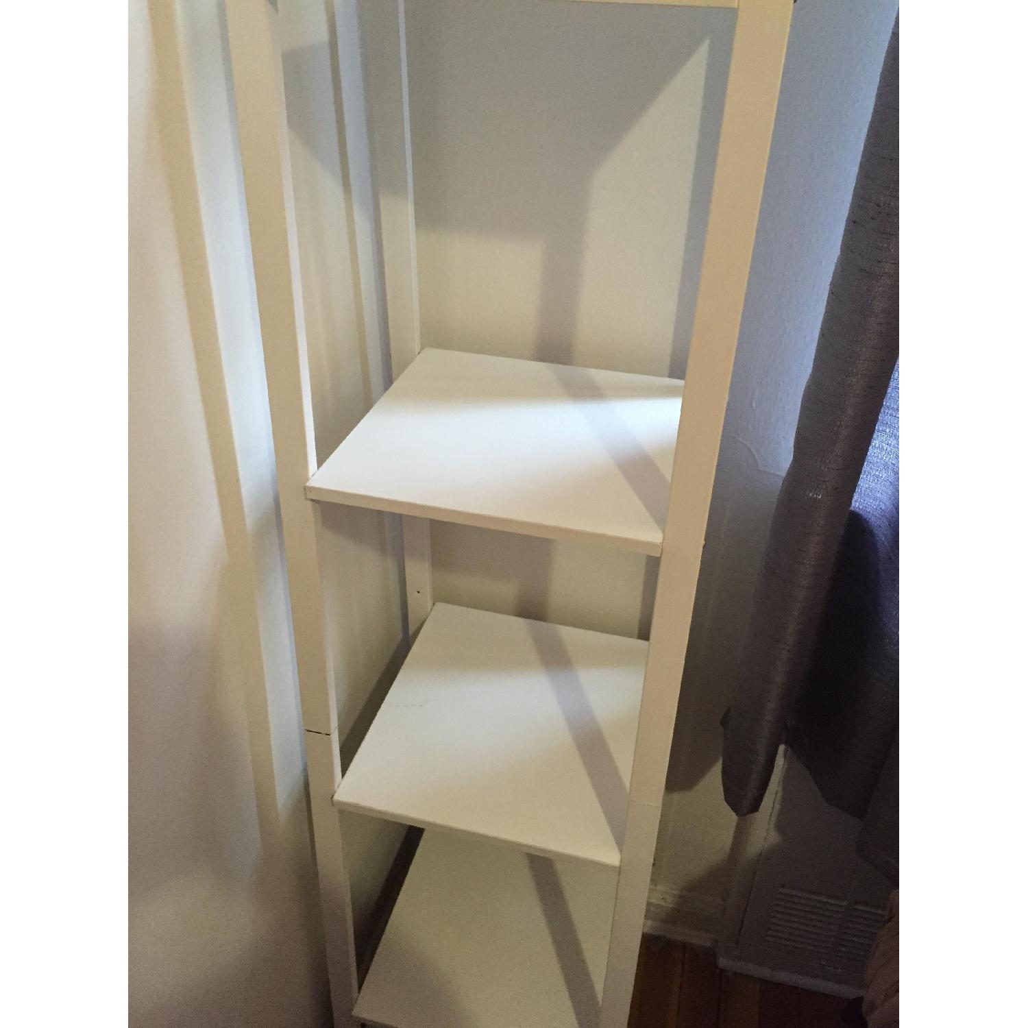 White 4 Shelf Bookcase - image-3