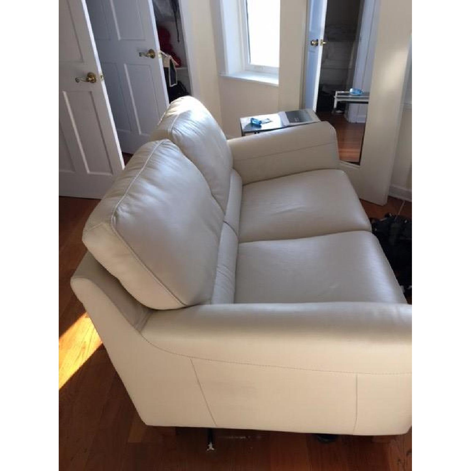 Macy's Cream Loveseat - image-2