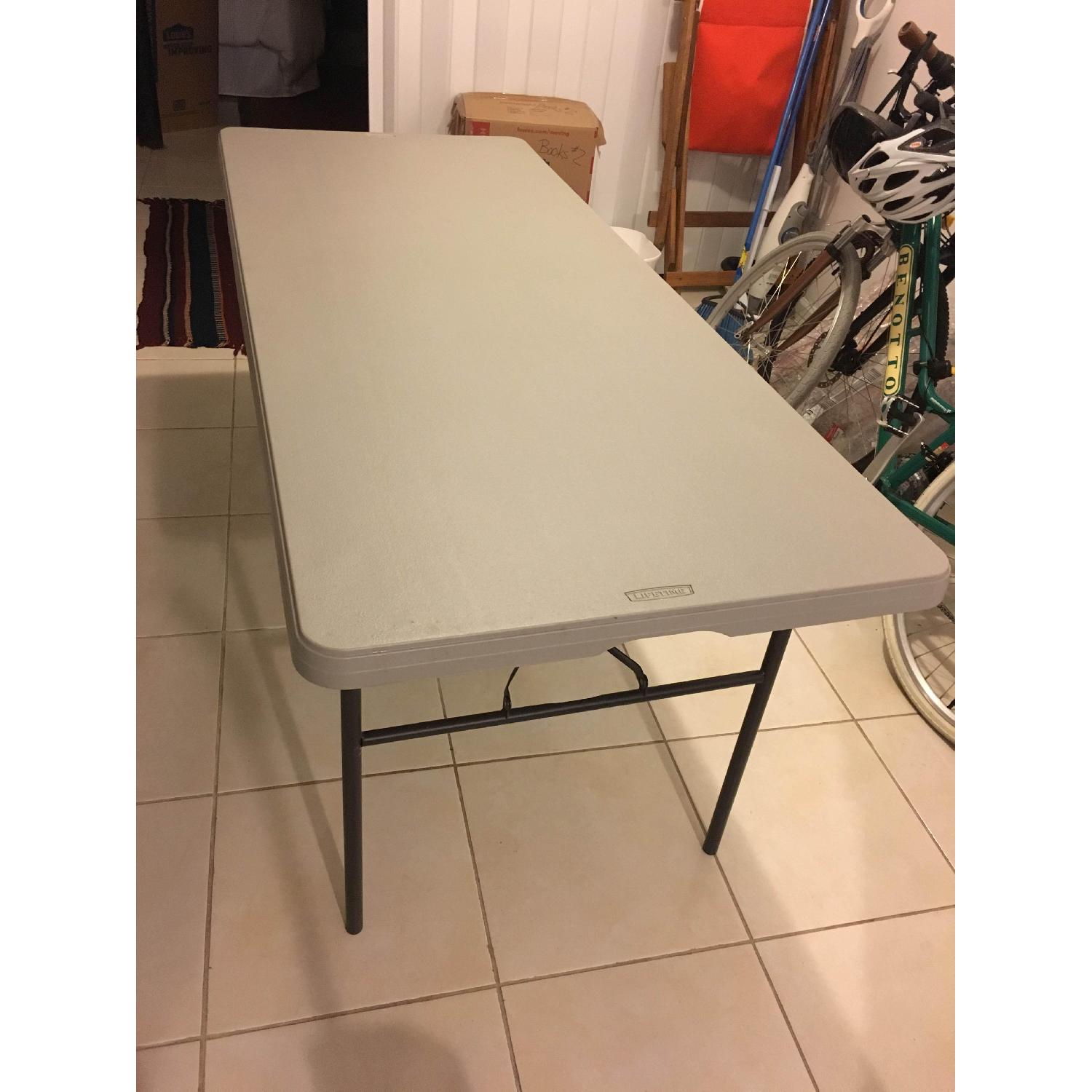 Lowe's All Purpose Folding Table - image-2