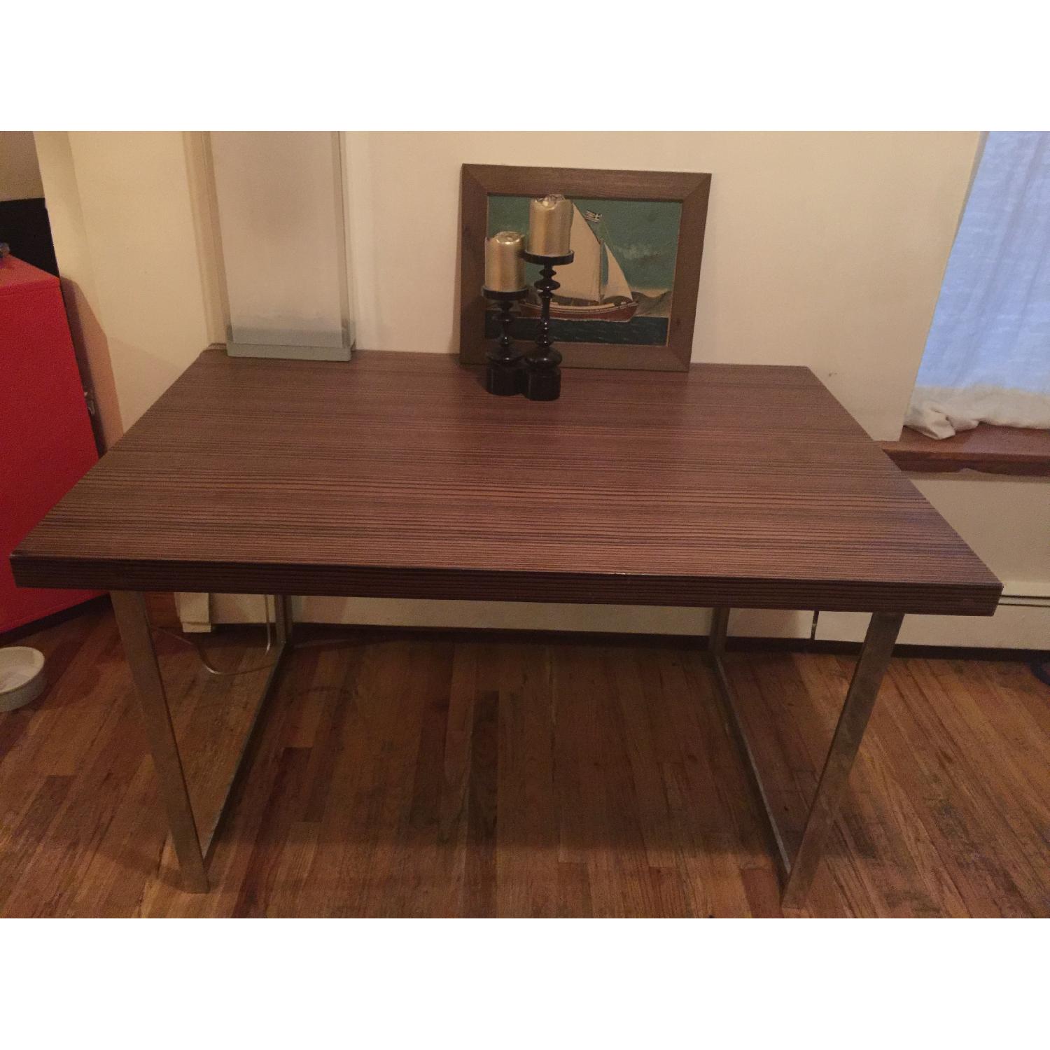 Calligaris Zebra Wood Dining Table - image-1