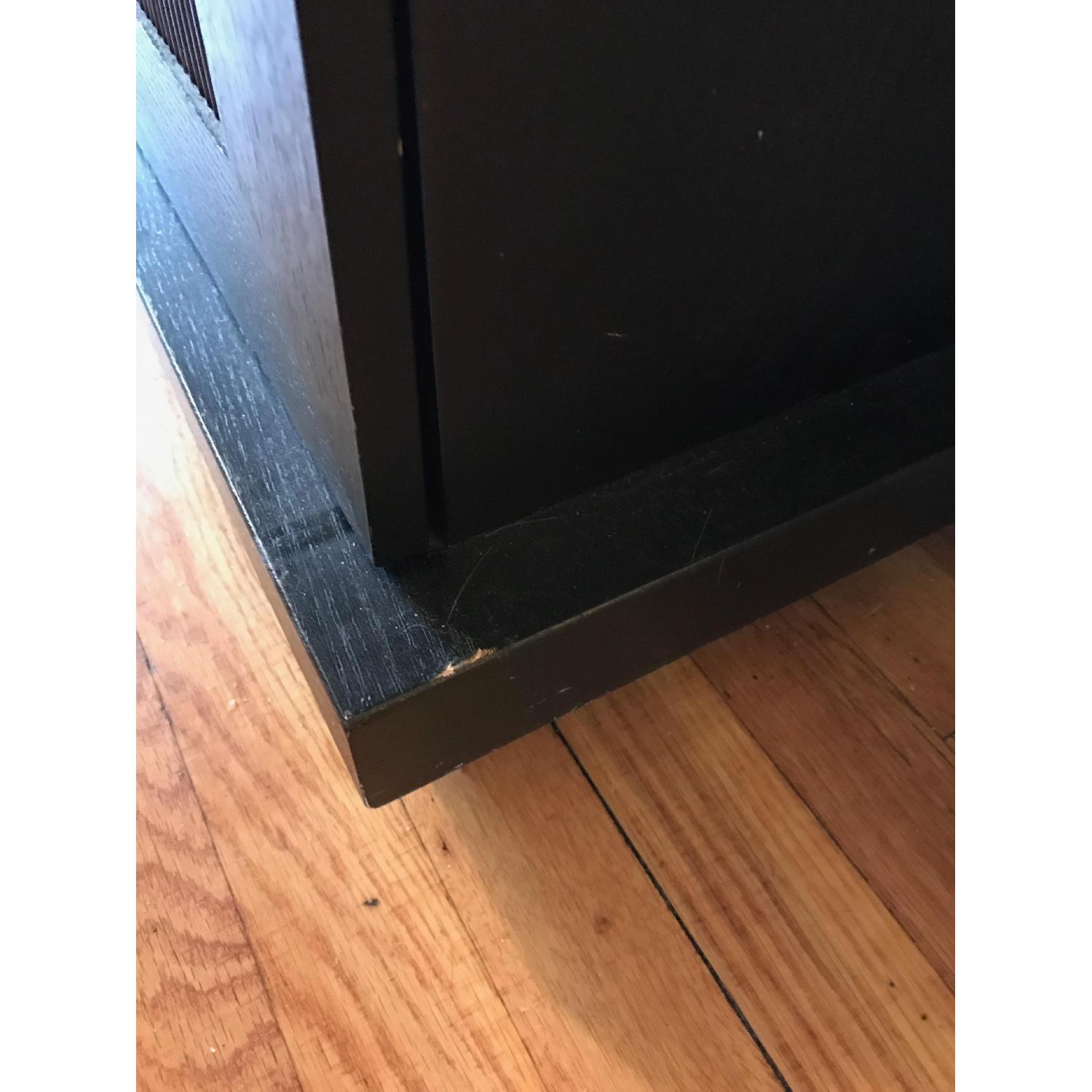 Espresso Wood Media Cabinet - image-7