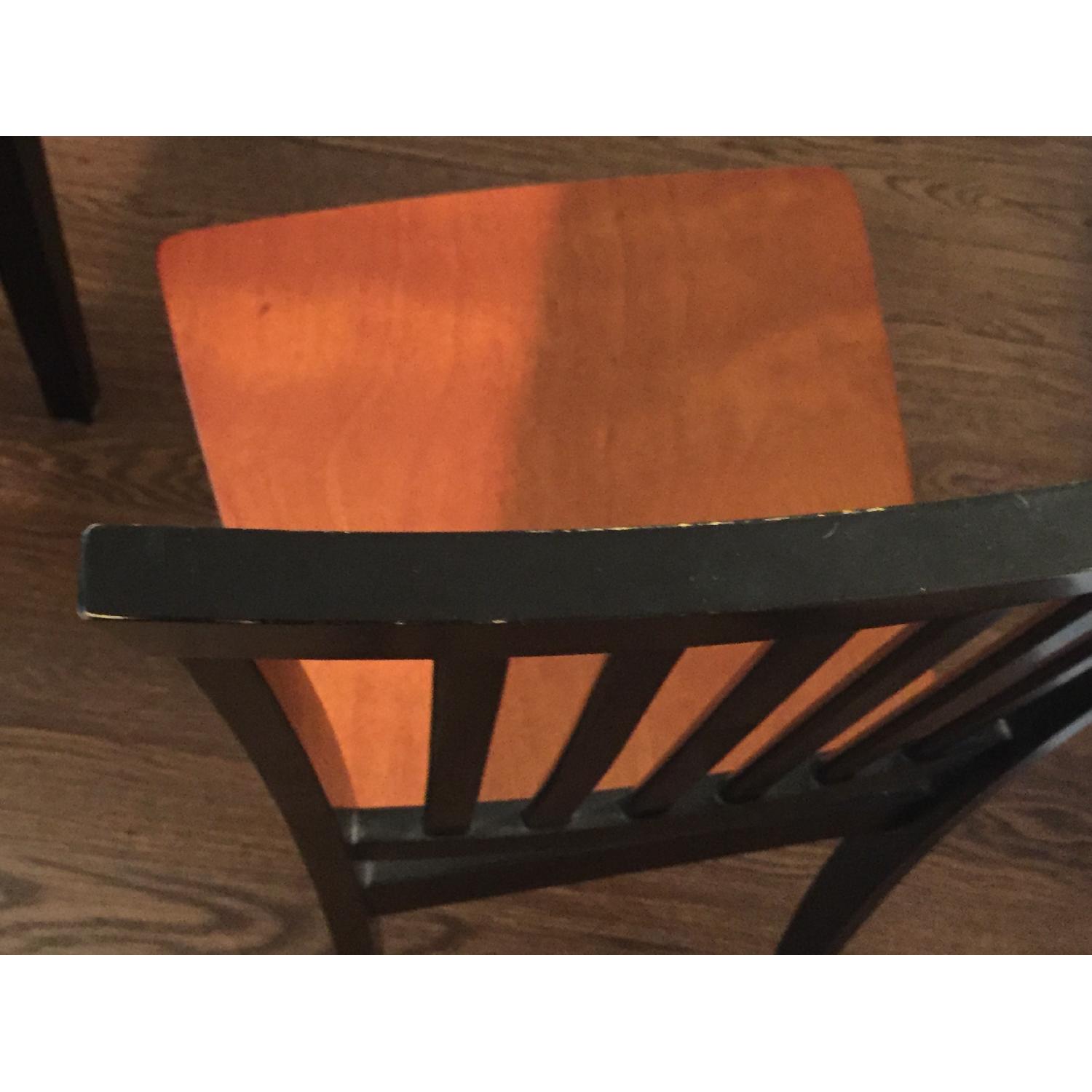 Cherry Wood Dining Table w/ 3 Chairs - image-4