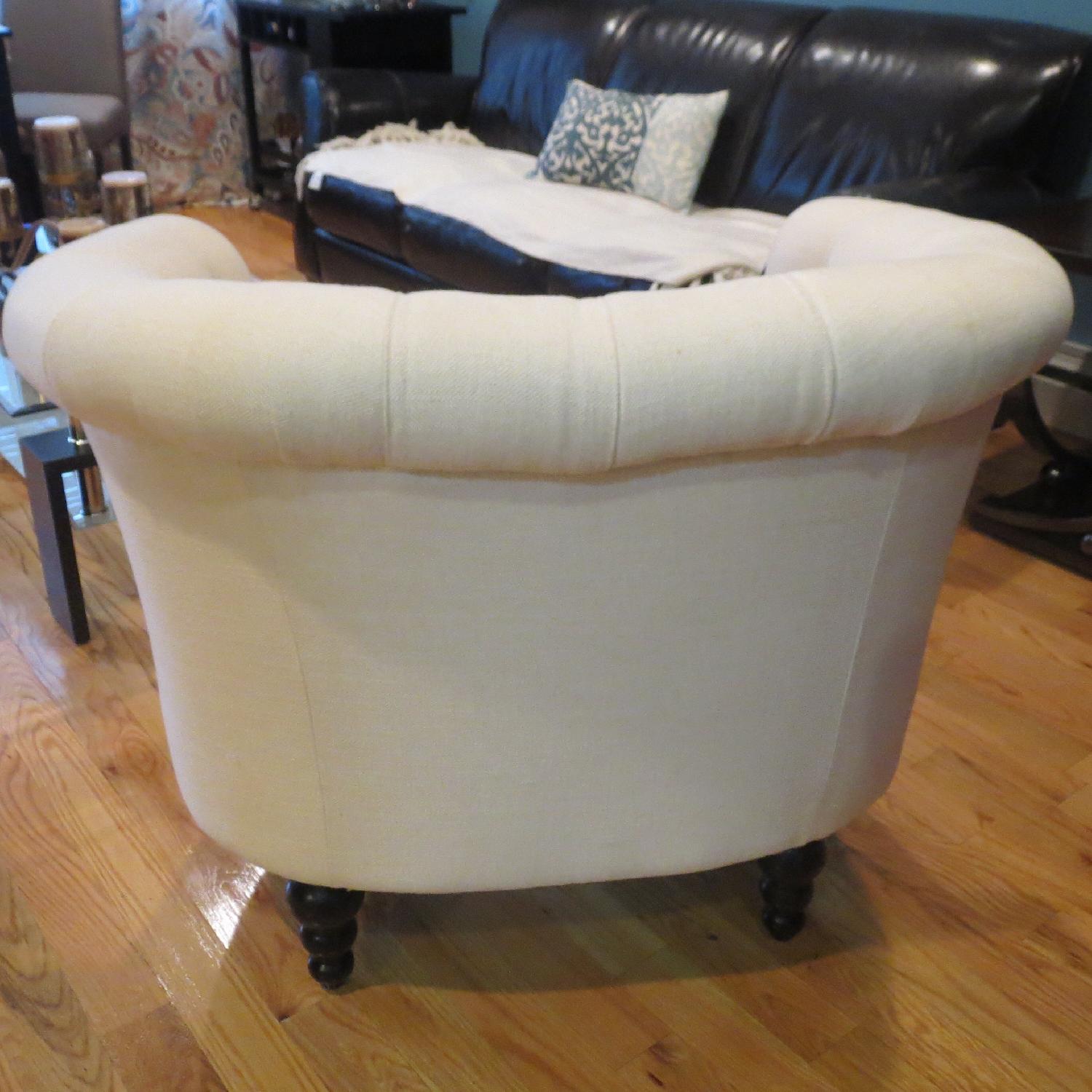 Pier 1 Colette Parchment Ivory Armchair - image-4