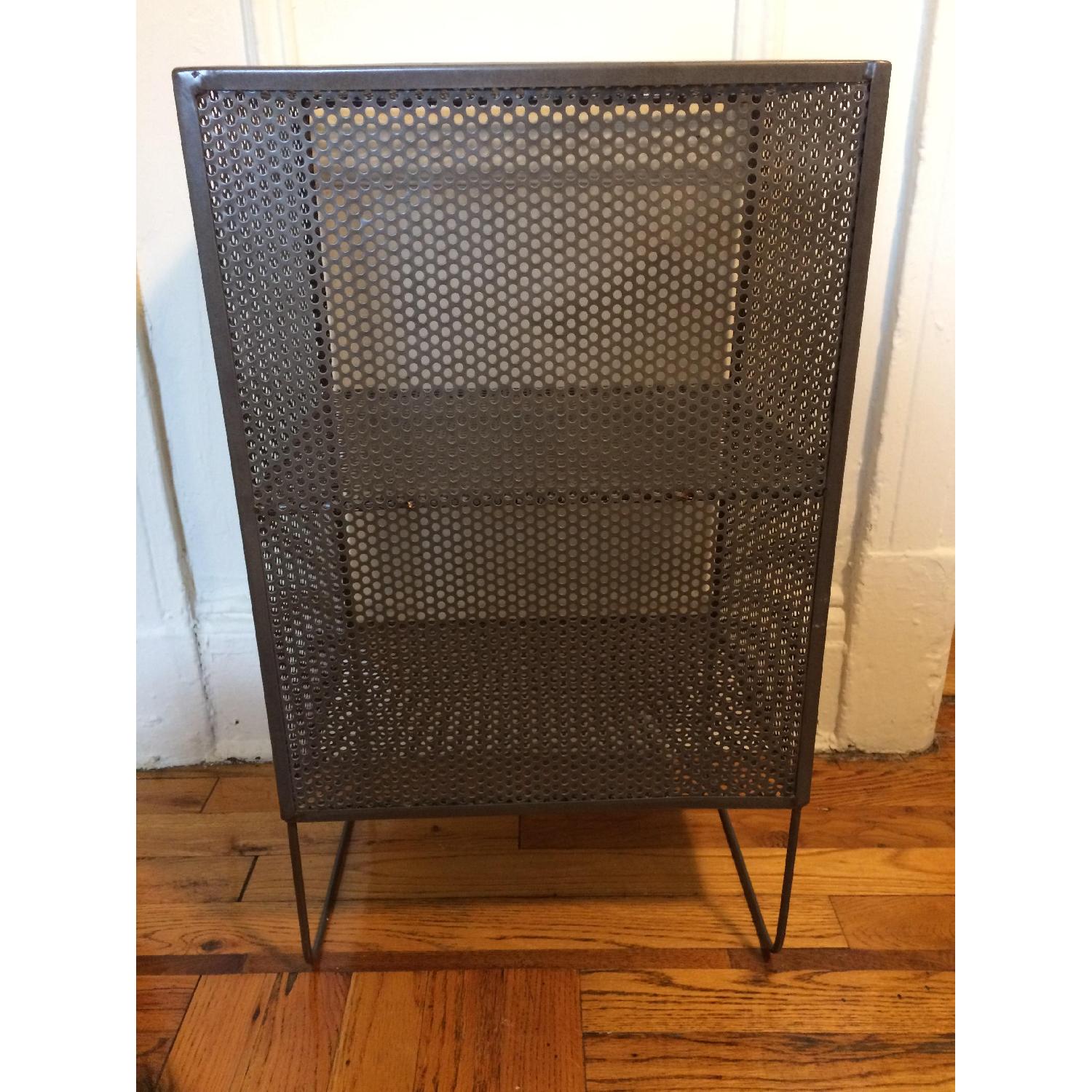 CB2 Industrial Mesh 2-Story Shelf - image-1