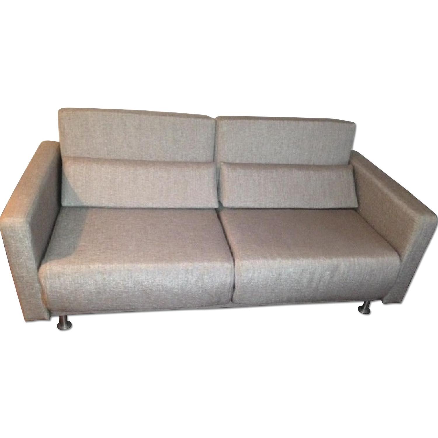 Convertible Grey Sofa - image-0