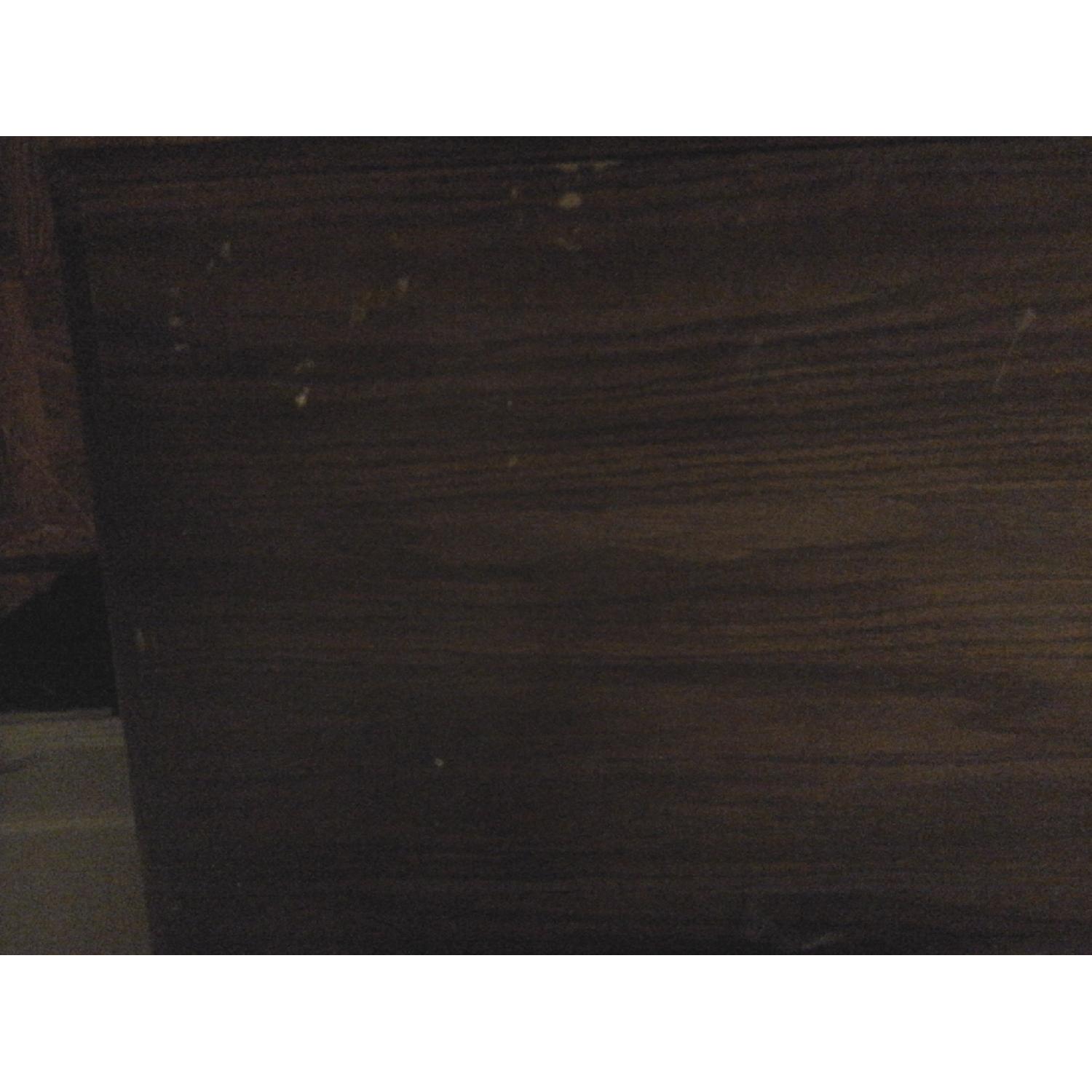 Antique Wood Double Mirror Dresser - image-3