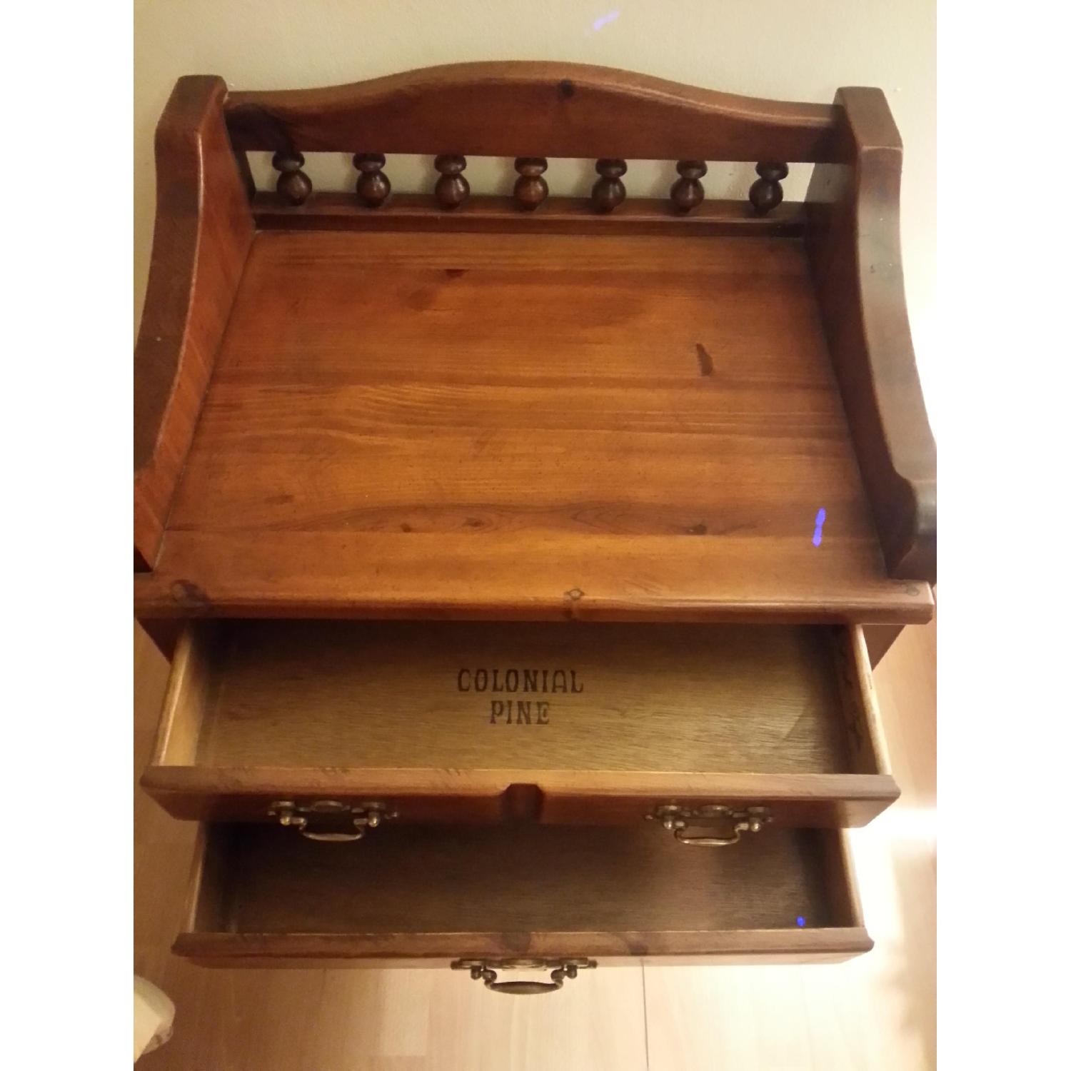 Link Taylor Antique Pine Nightstand - image-3