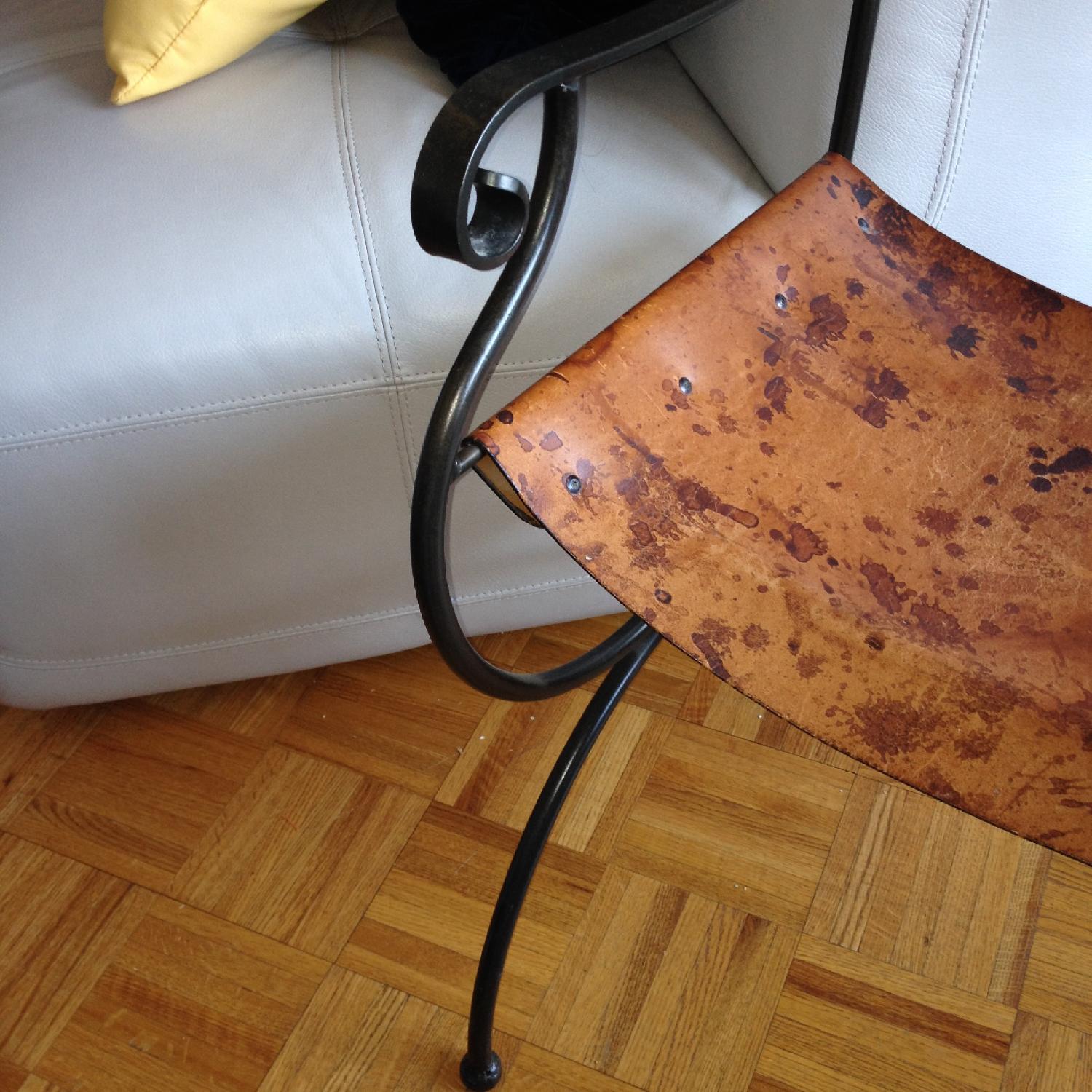 Charleston Forge Wrought Iron Legacy Arm Chairs - Set of 4 - image-6