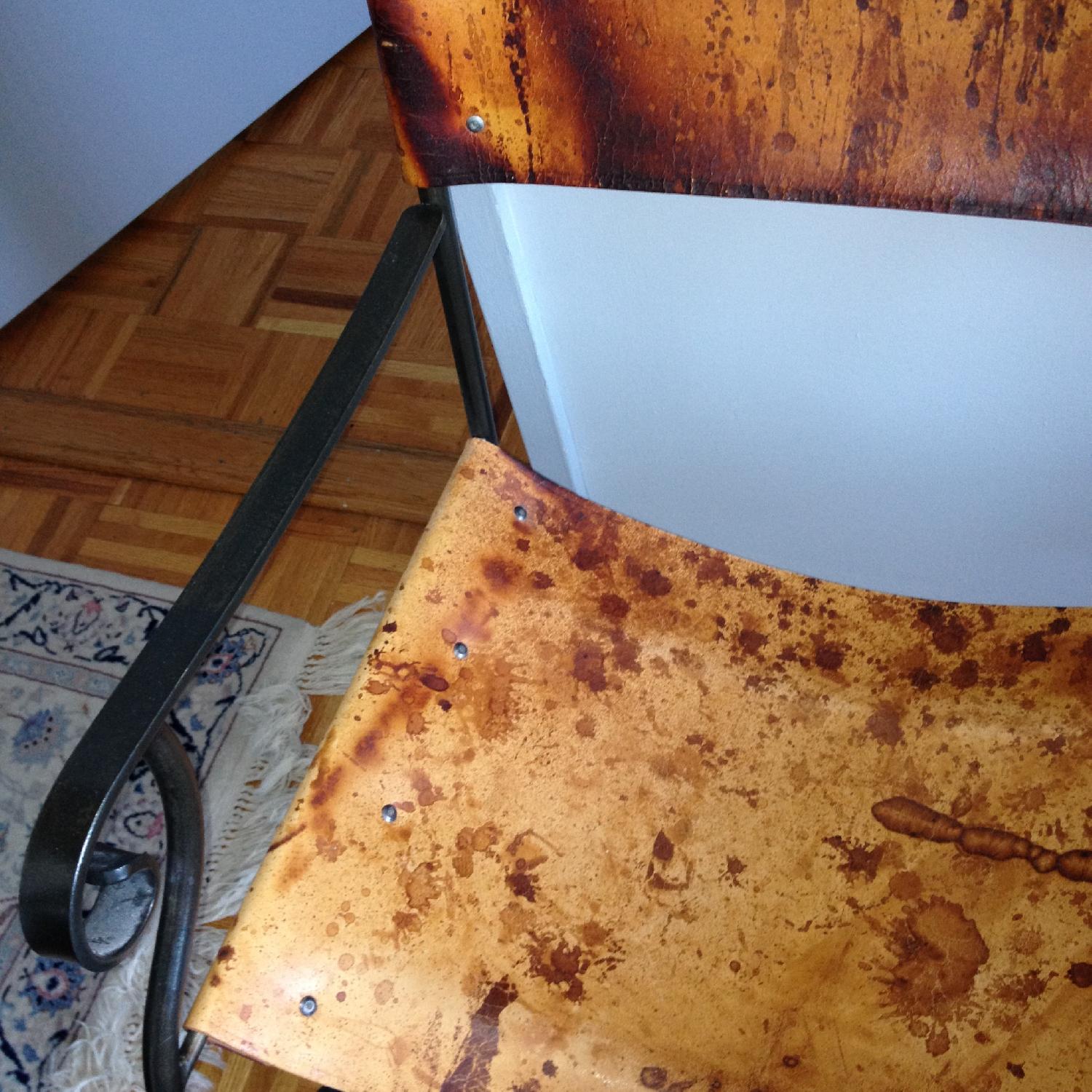 Charleston Forge Wrought Iron Legacy Arm Chairs - Set of 4 - image-7