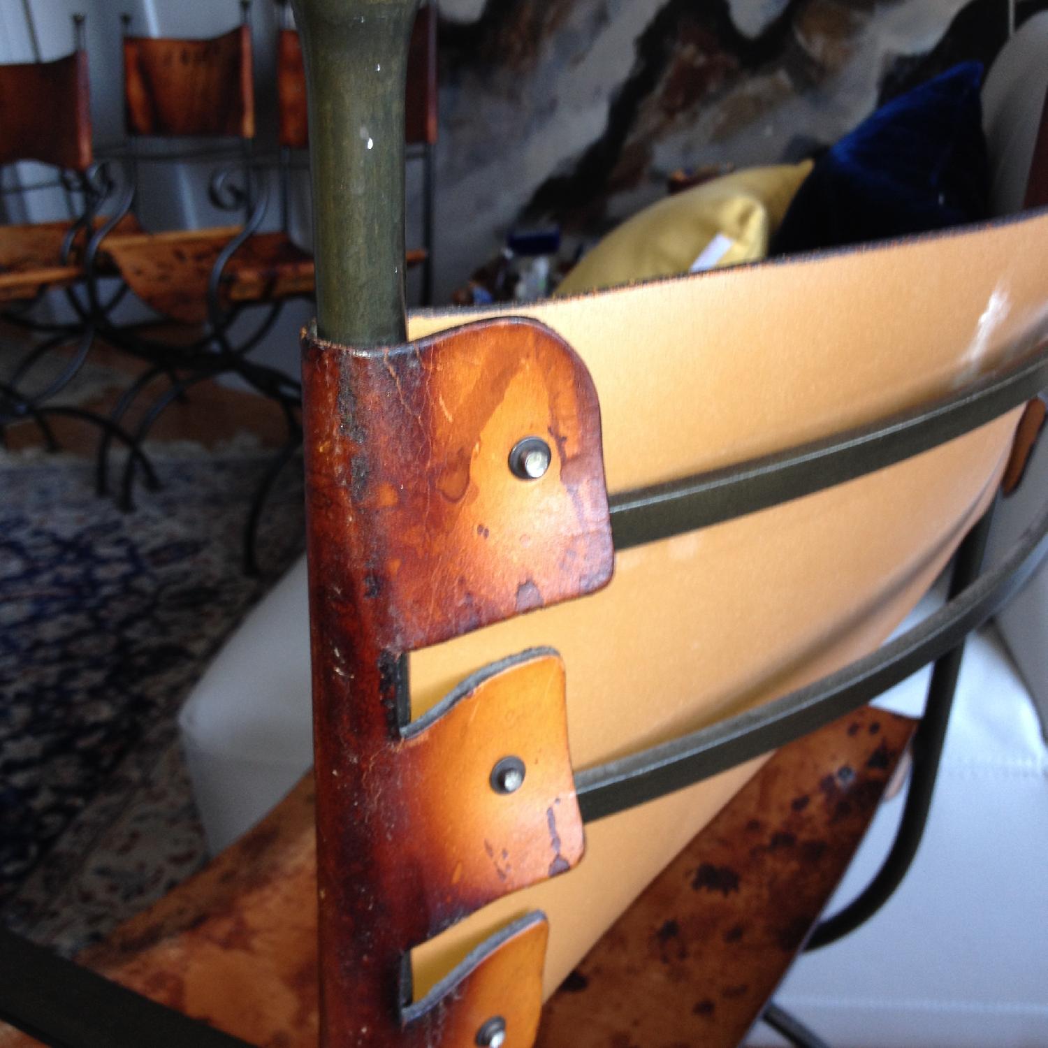 Charleston Forge Wrought Iron Legacy Arm Chairs - Set of 4 - image-8