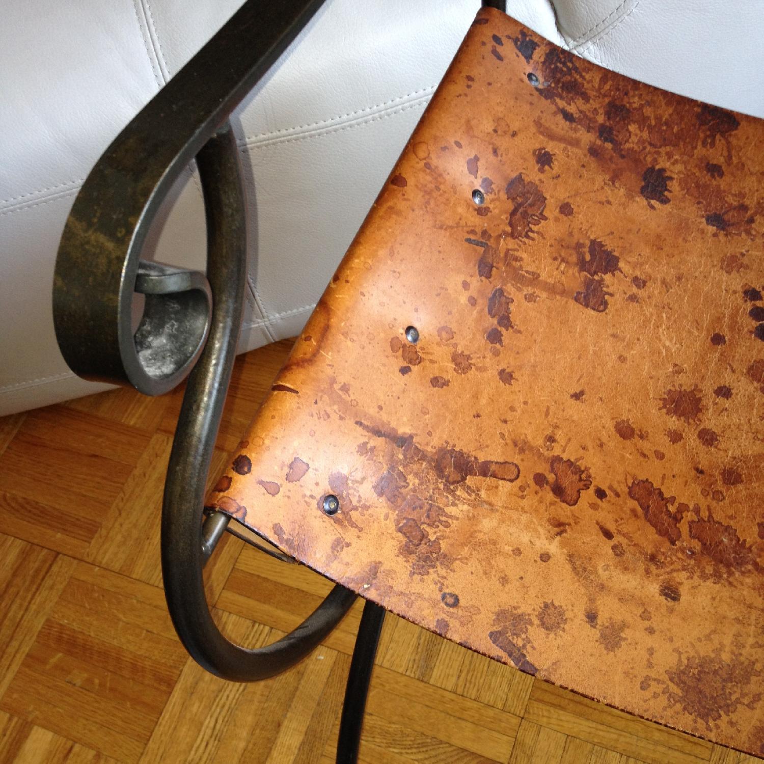 Charleston Forge Wrought Iron Legacy Arm Chairs - Set of 4 - image-12