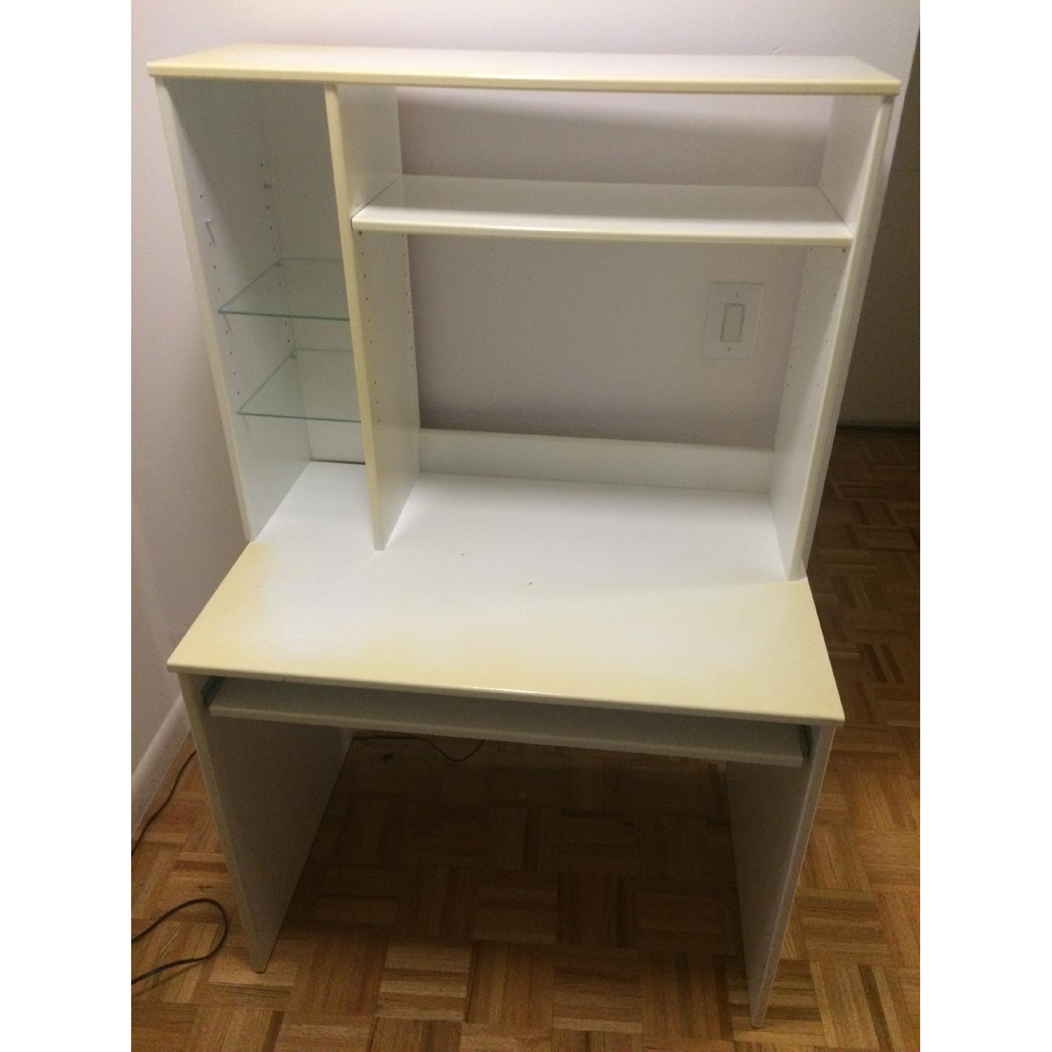 Ikea Desk White - image-1
