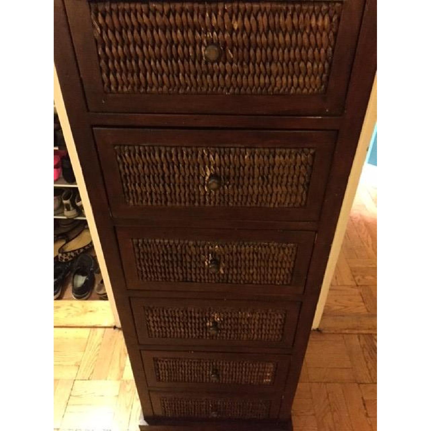 Pier 1 Wicker Lingerie Chest - image-2