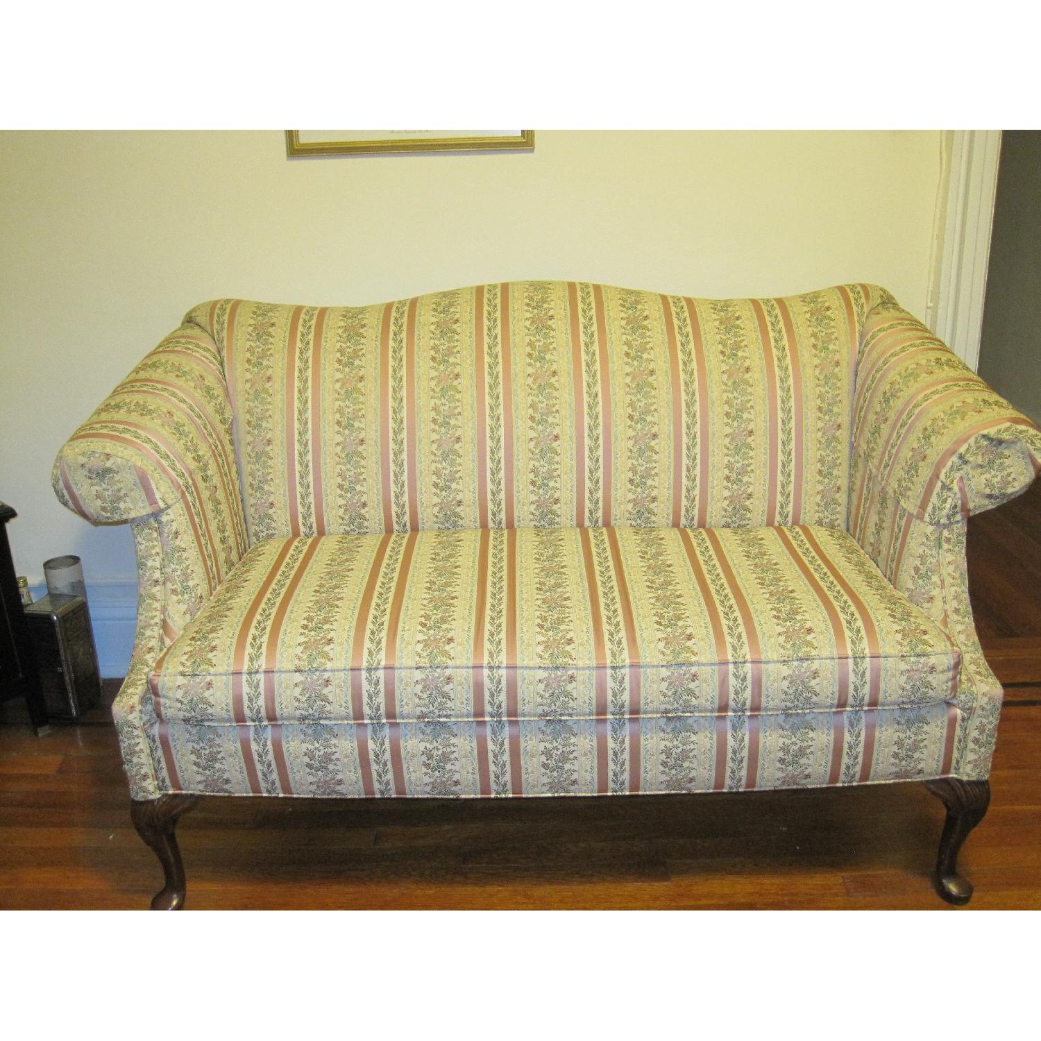 Clayton Marcus Huffman Koos Queen Anne Sofa and Loveseat - image-1