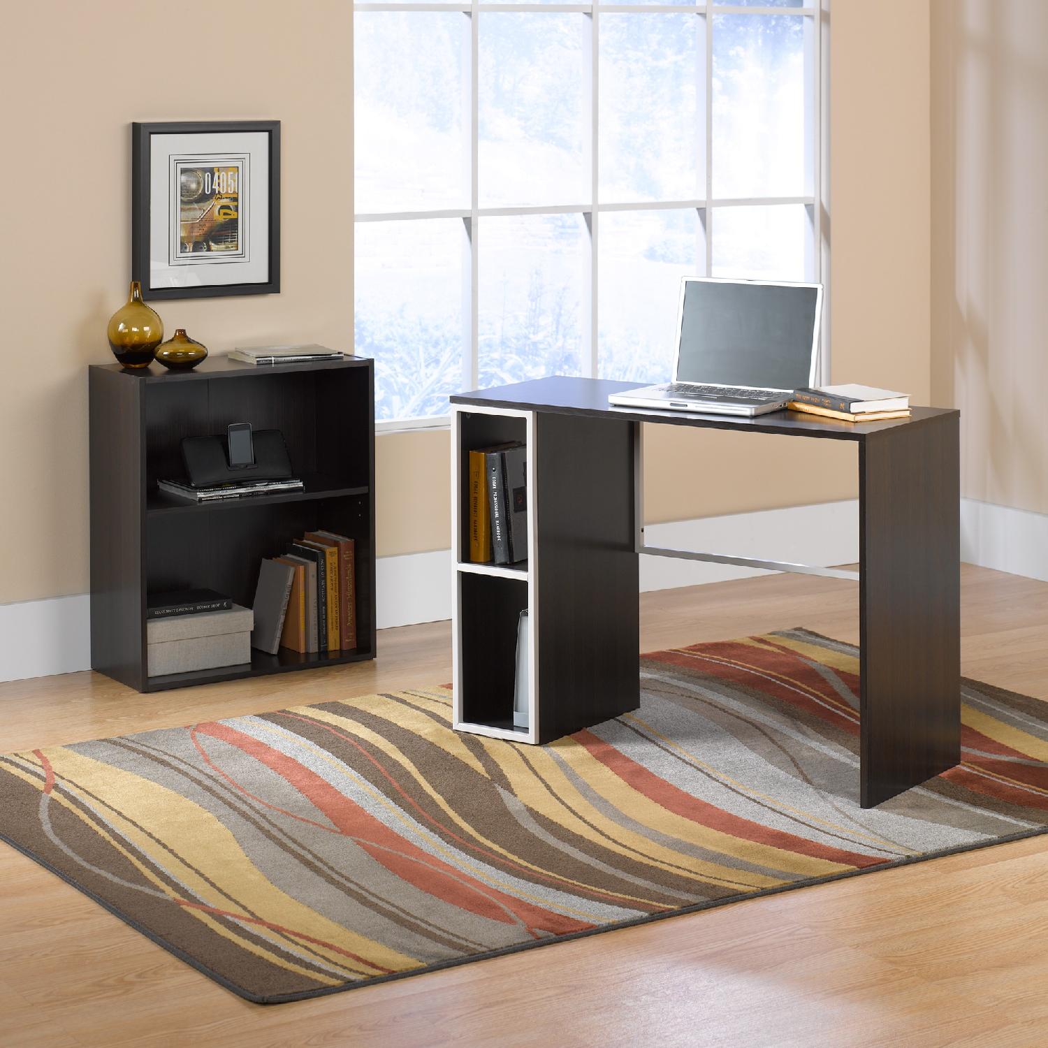 Sauder Desk and Bookcase - image-1