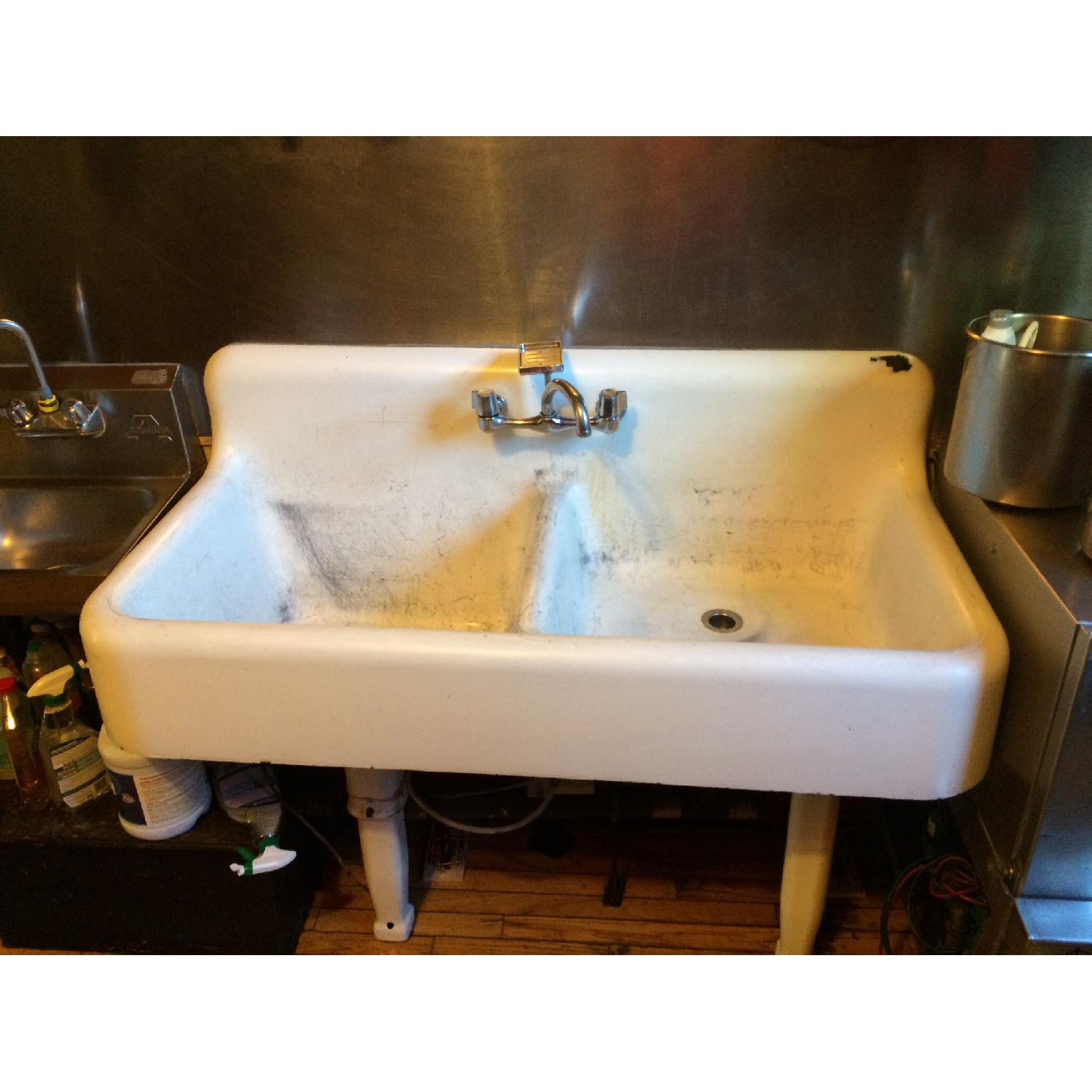 Enamel Cast Iron Sink - image-1