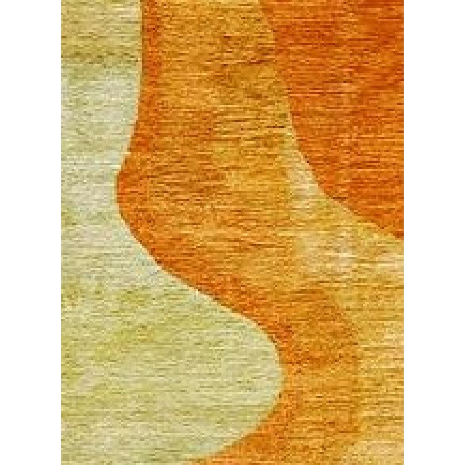 Good Weave Hand Carded/Spun Himalayan Wool Rug - image-2