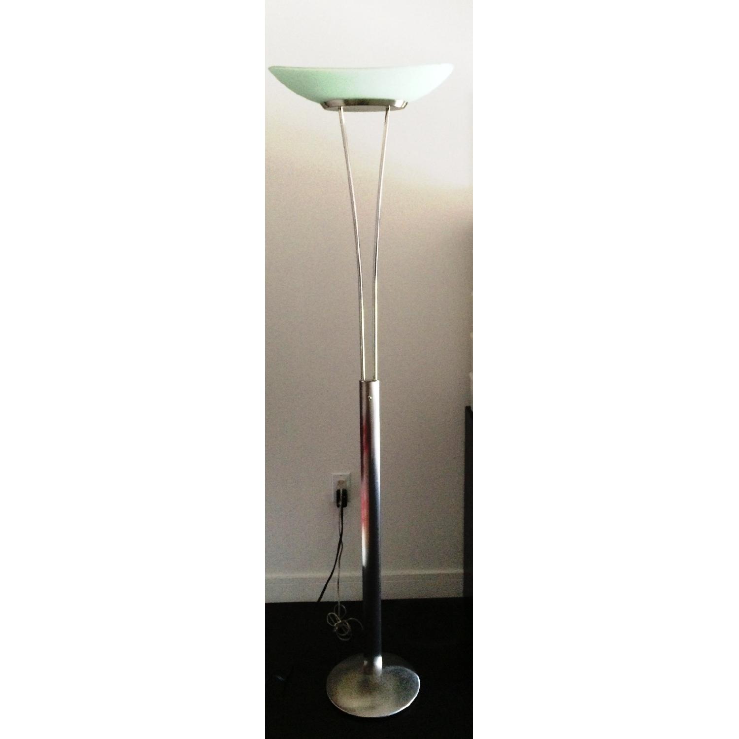 Silver Standing Light - image-1