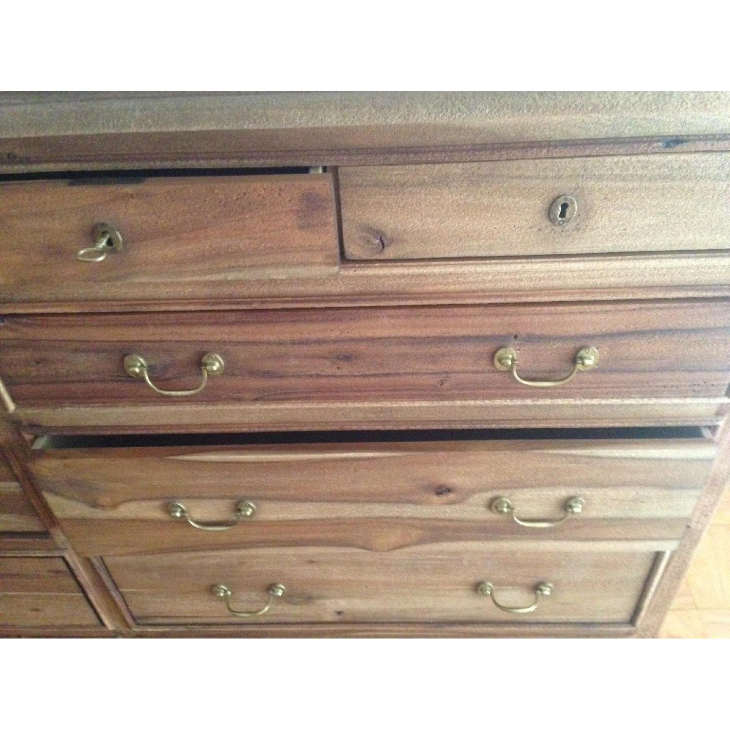 Restoration Hardware French Empire Sandblasted 12 Drawer Dresser AptDeco