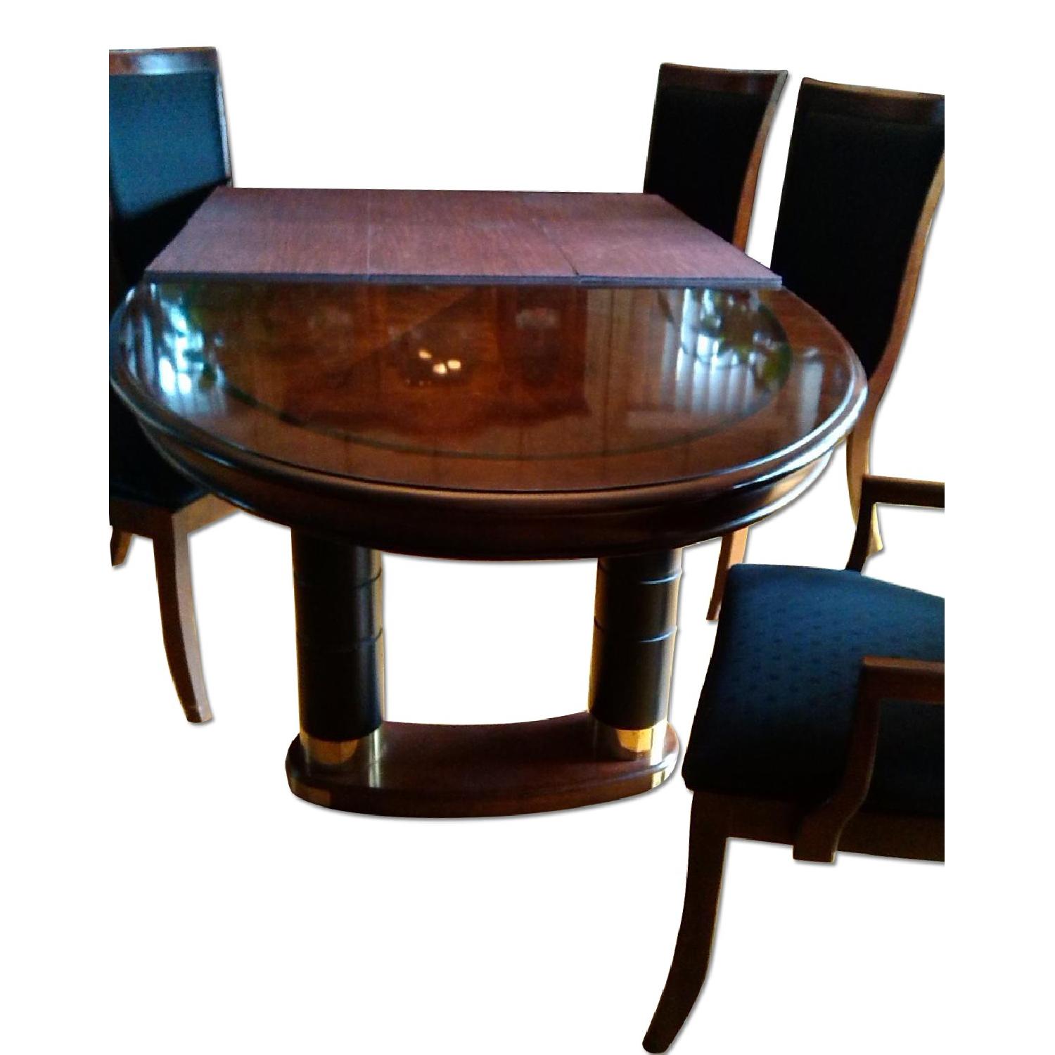 Italian Dining Table w/ 6 Chairs AptDeco