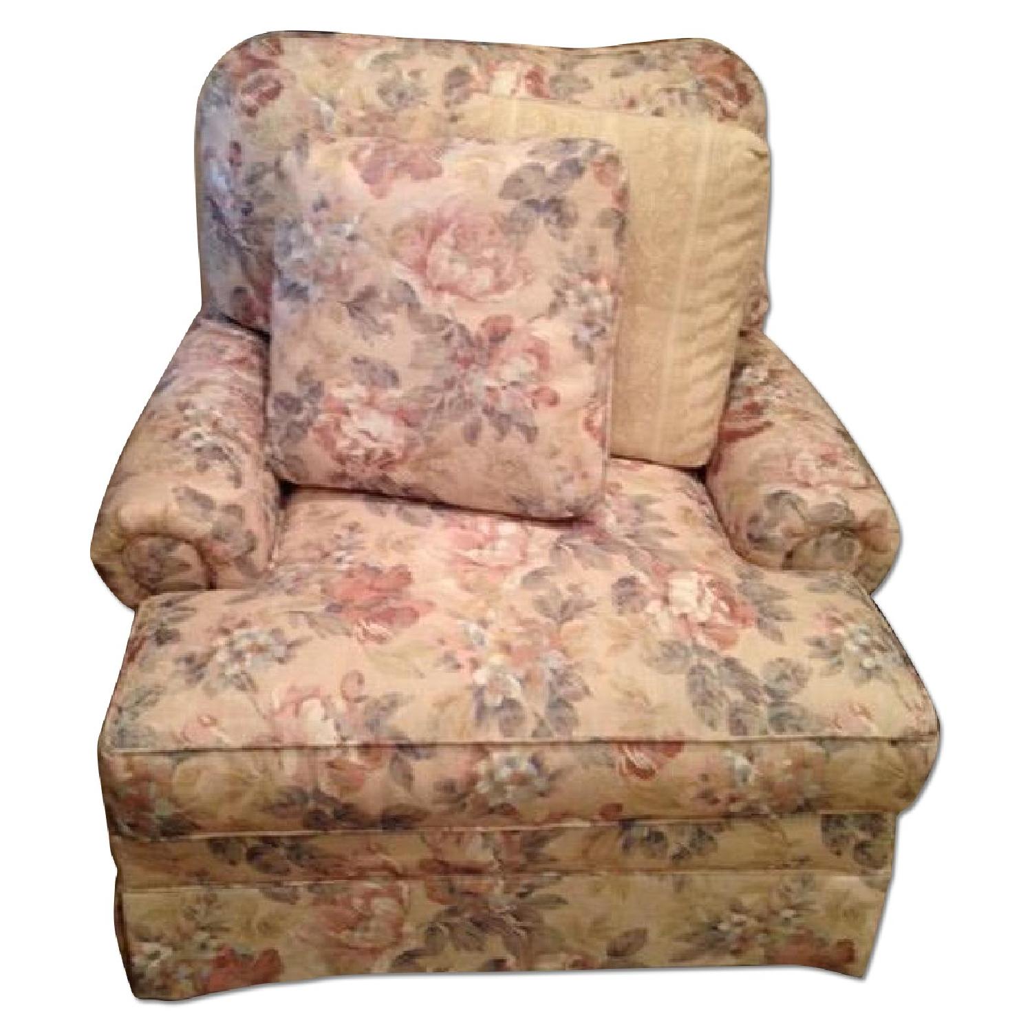 Macys Sand/Beige Club Chair - image-0