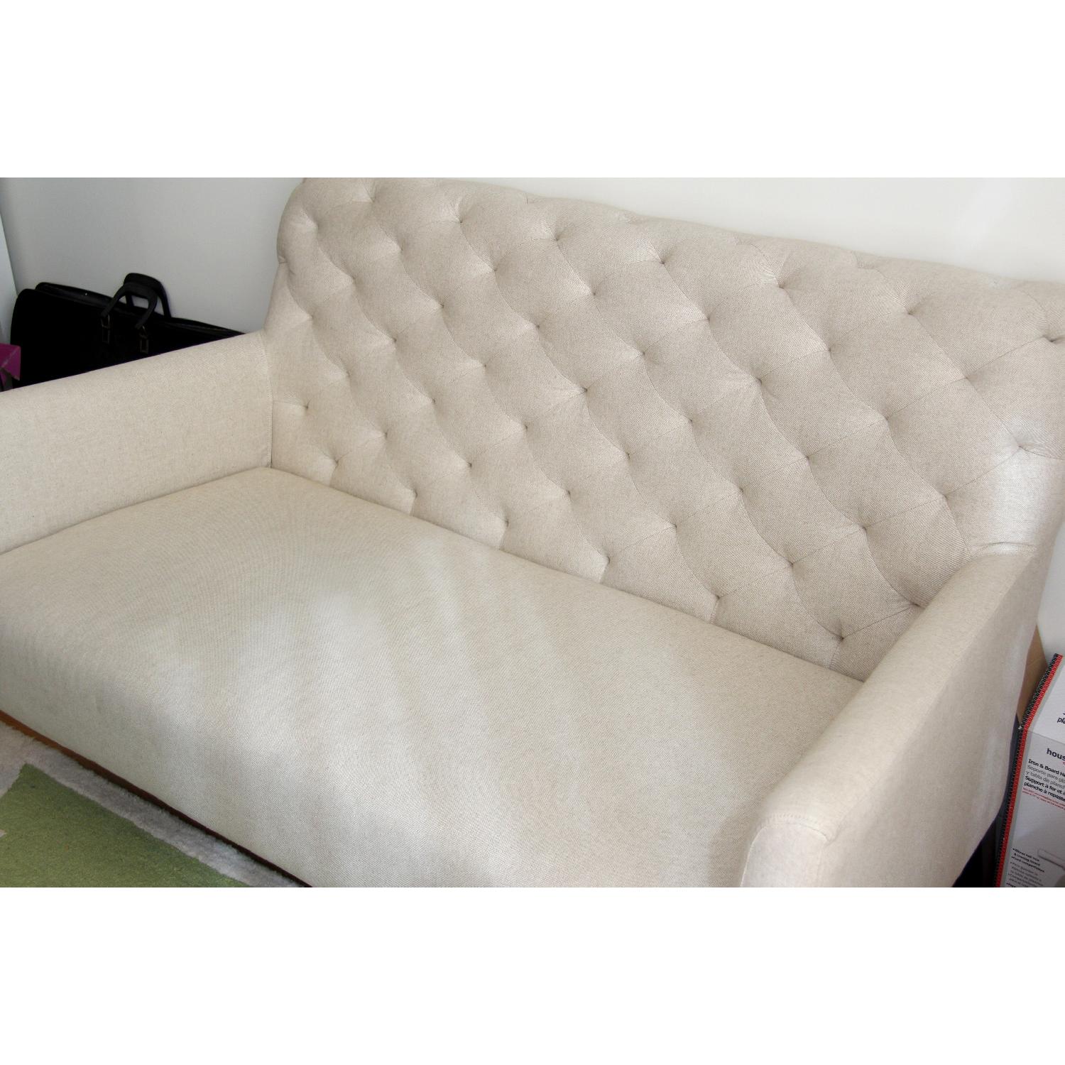 West Elm Elton Settee - Natural Color - image-3