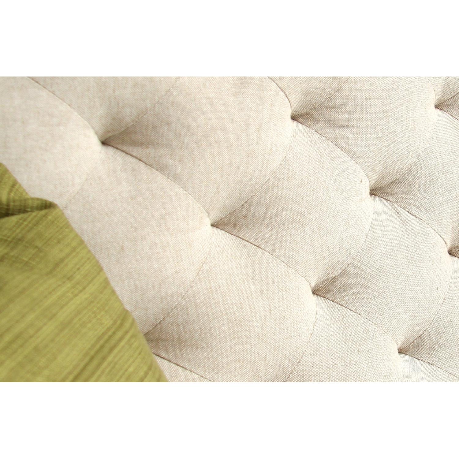 West Elm Elton Settee - Natural Color - image-8
