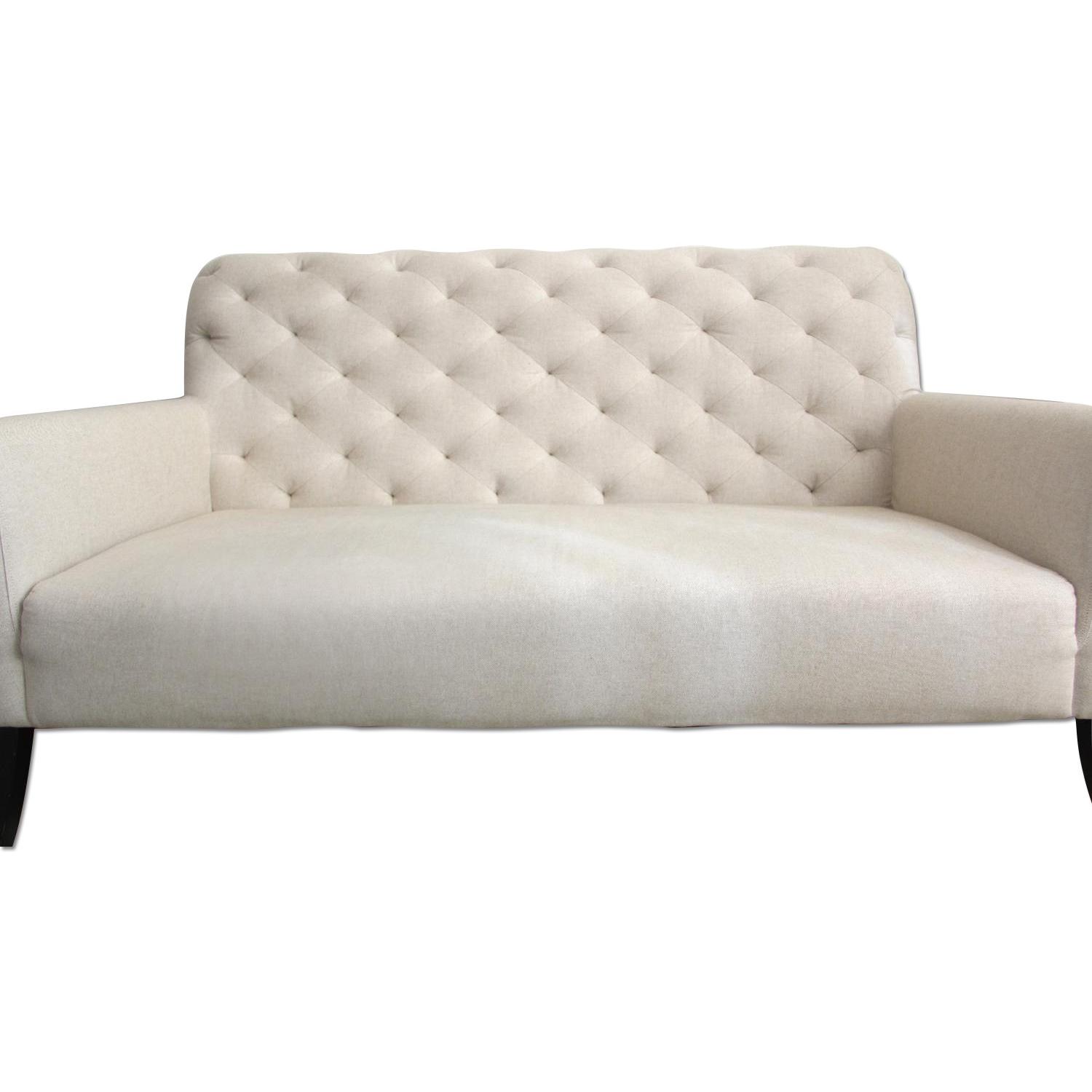 West Elm Elton Settee - Natural Color - image-0