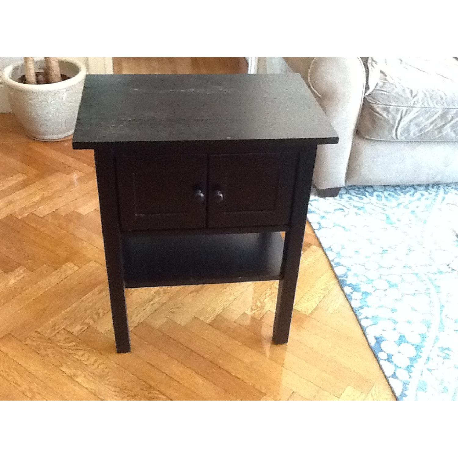 Pottery Barn End Table/Bedside Table - image-1