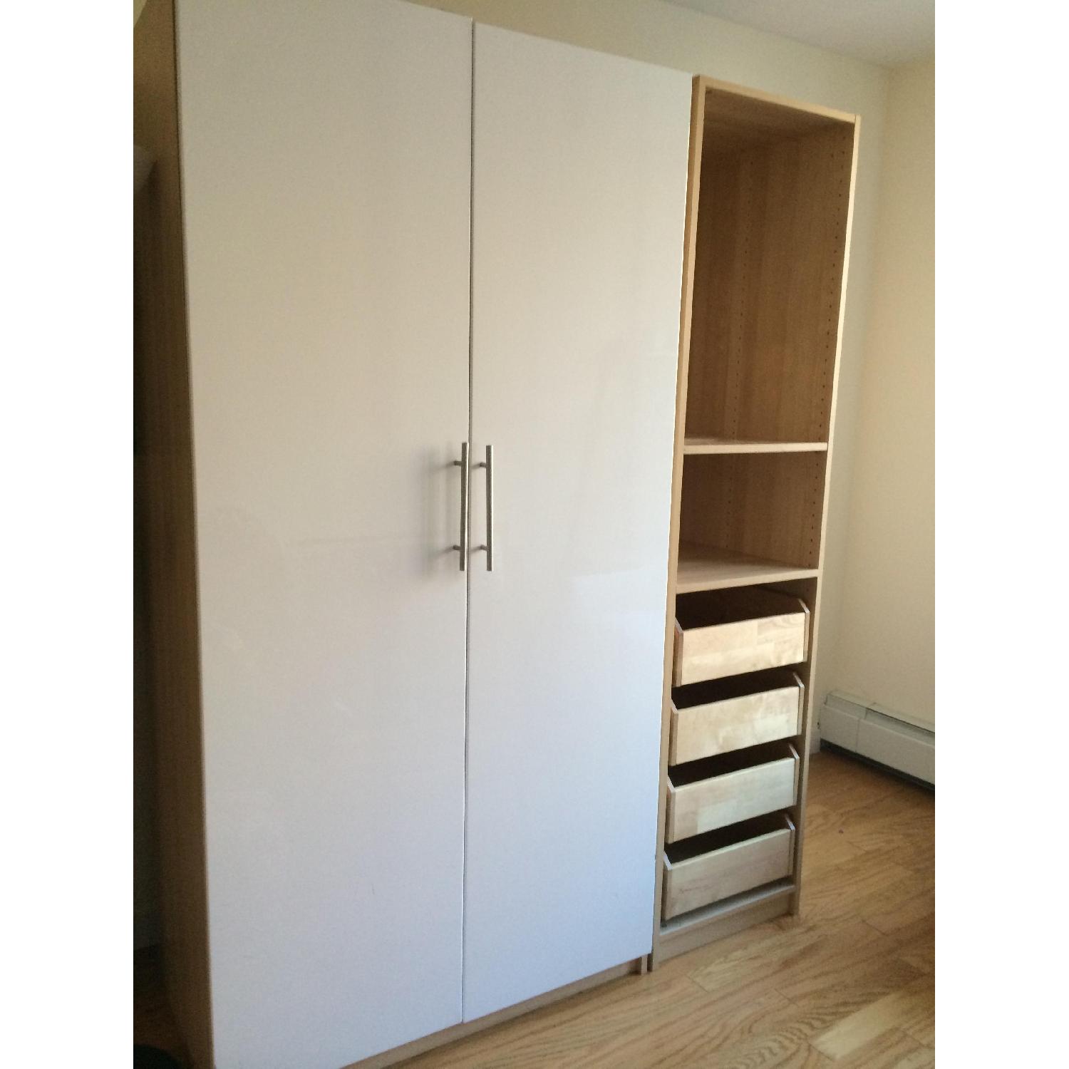 Ikea Pax Wardrobe & Shelving AptDeco