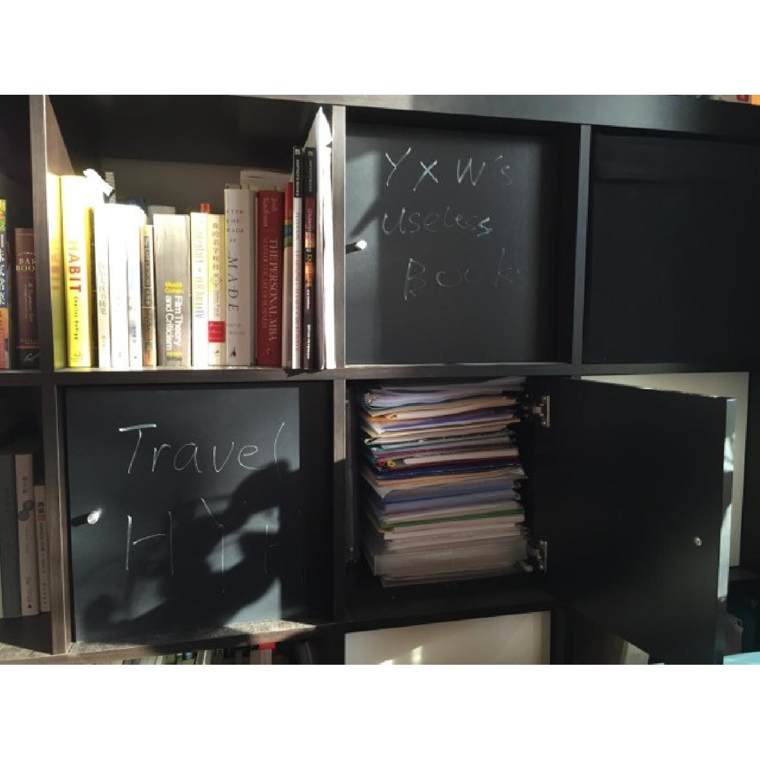 Ikea Shelving/Storage Unit with Add-On Baskets and Doors - image-4