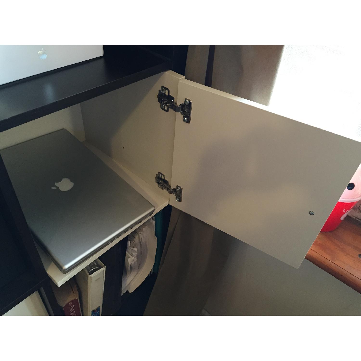 Ikea Shelving/Storage Unit with Add-On Baskets and Doors - image-6