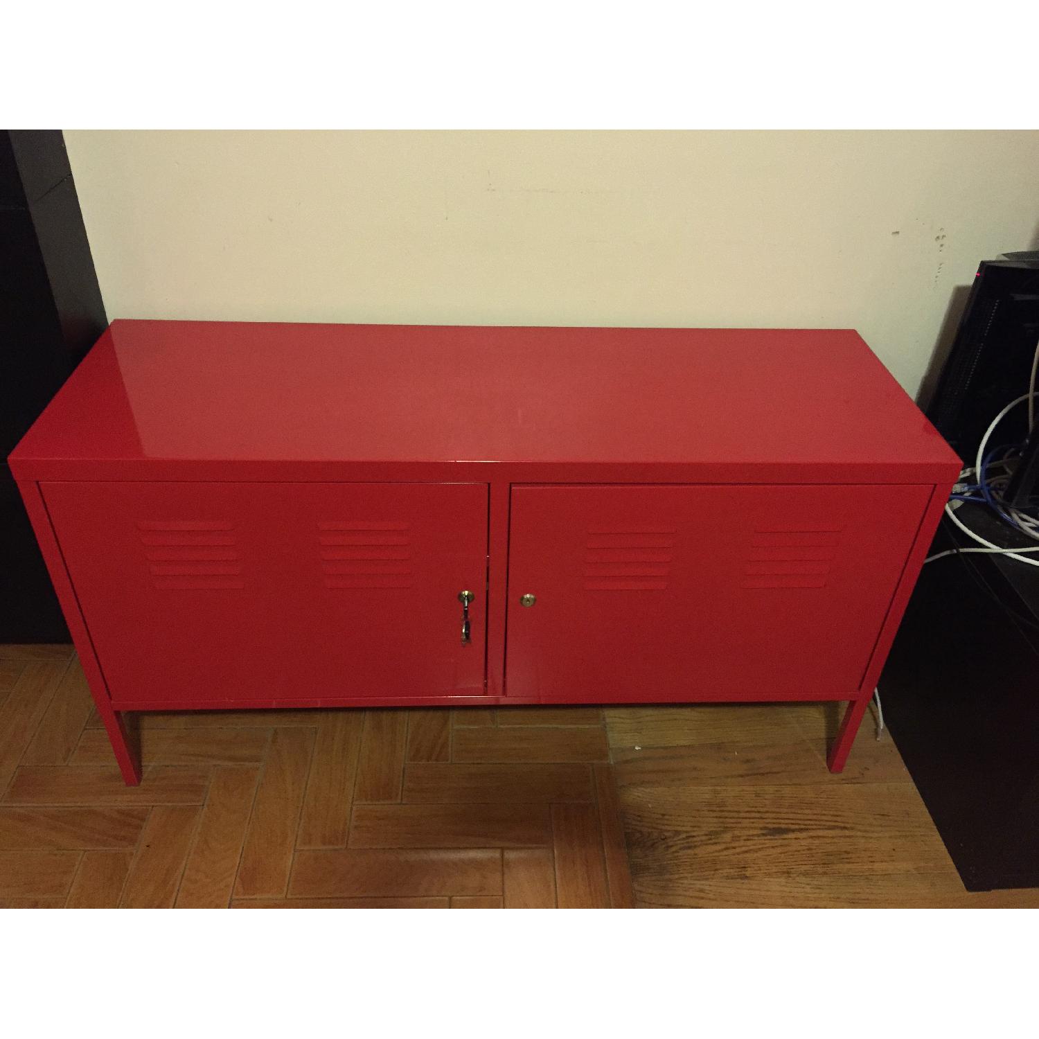 Ikea Lockable Metal Storage Cabinet - image-1