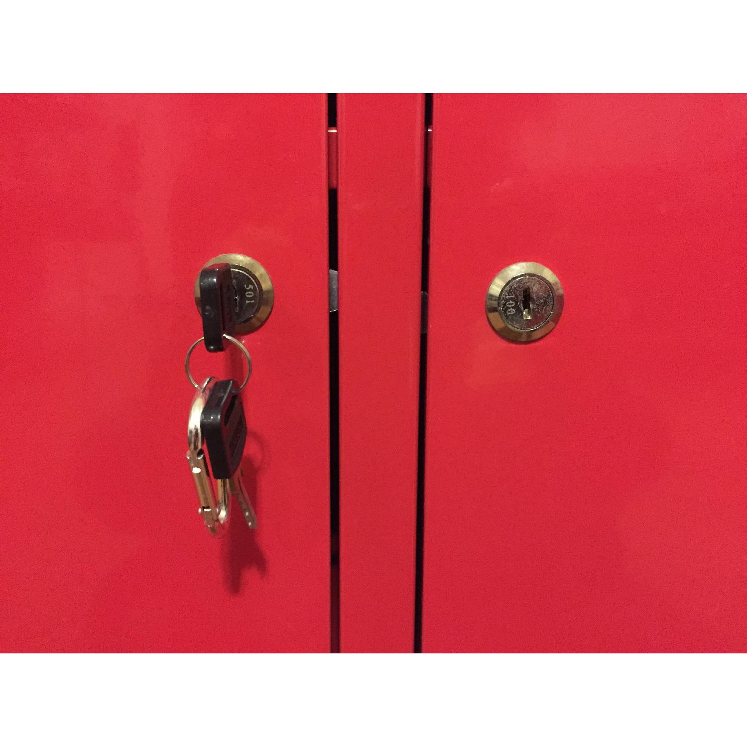 Ikea Lockable Metal Storage Cabinet - image-4