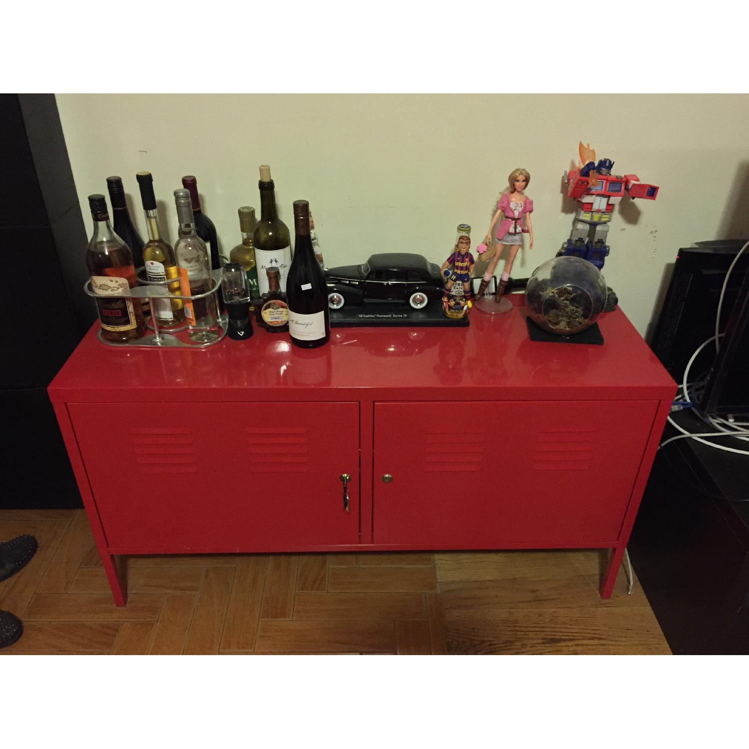 Ikea Lockable Metal Storage Cabinet - image-9