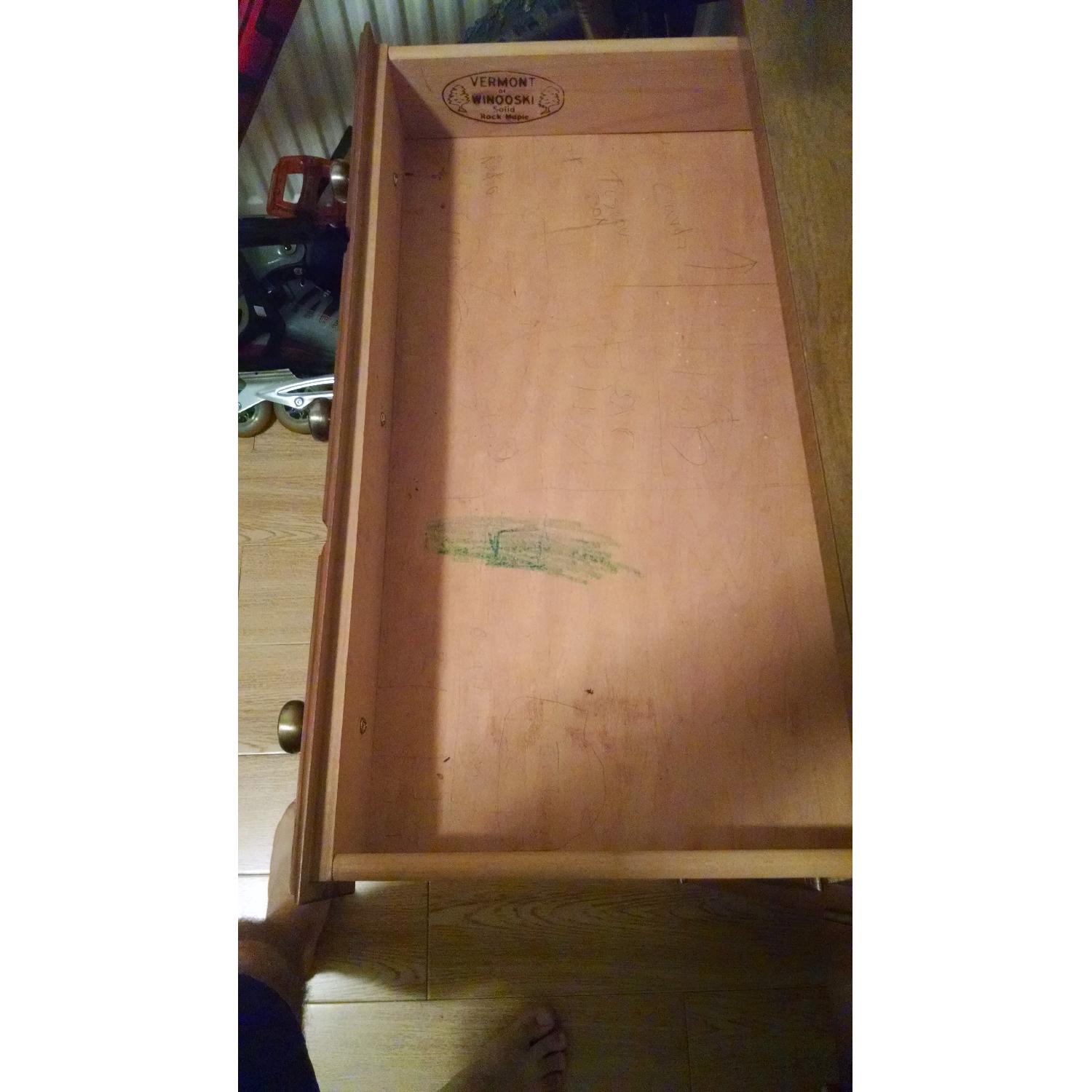 Vermont of Winooski Solid Rock Maple Desk - image-5