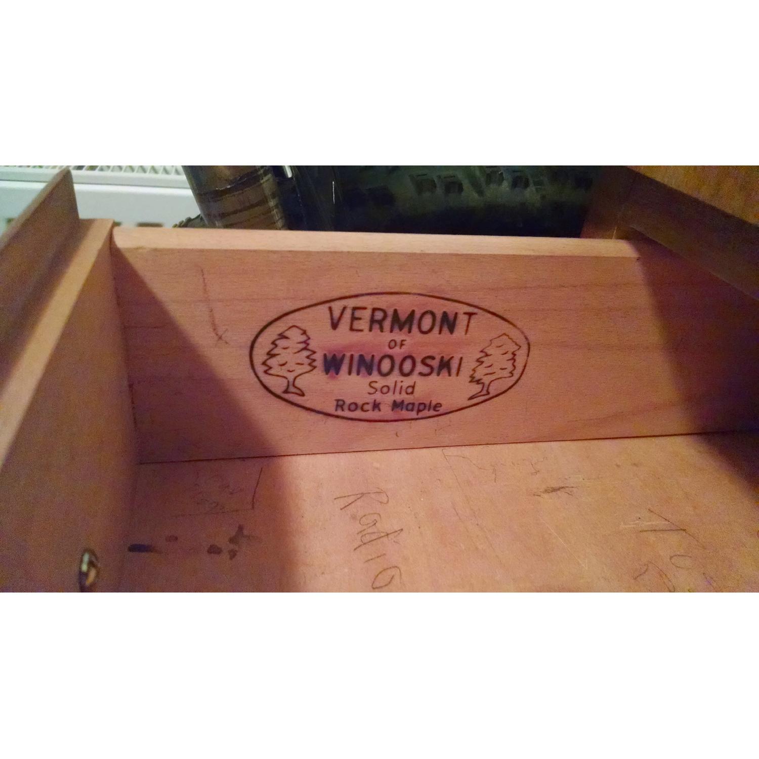 Vermont of Winooski Solid Rock Maple Desk - image-6