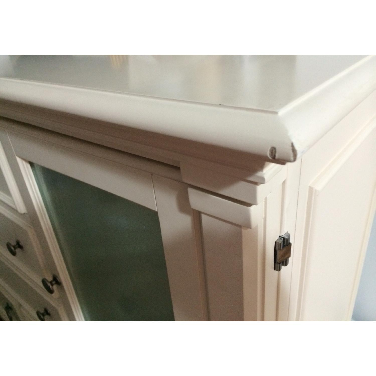 Magnussen Somerset Alabaster Dresser and Landscape Mirror - image-4