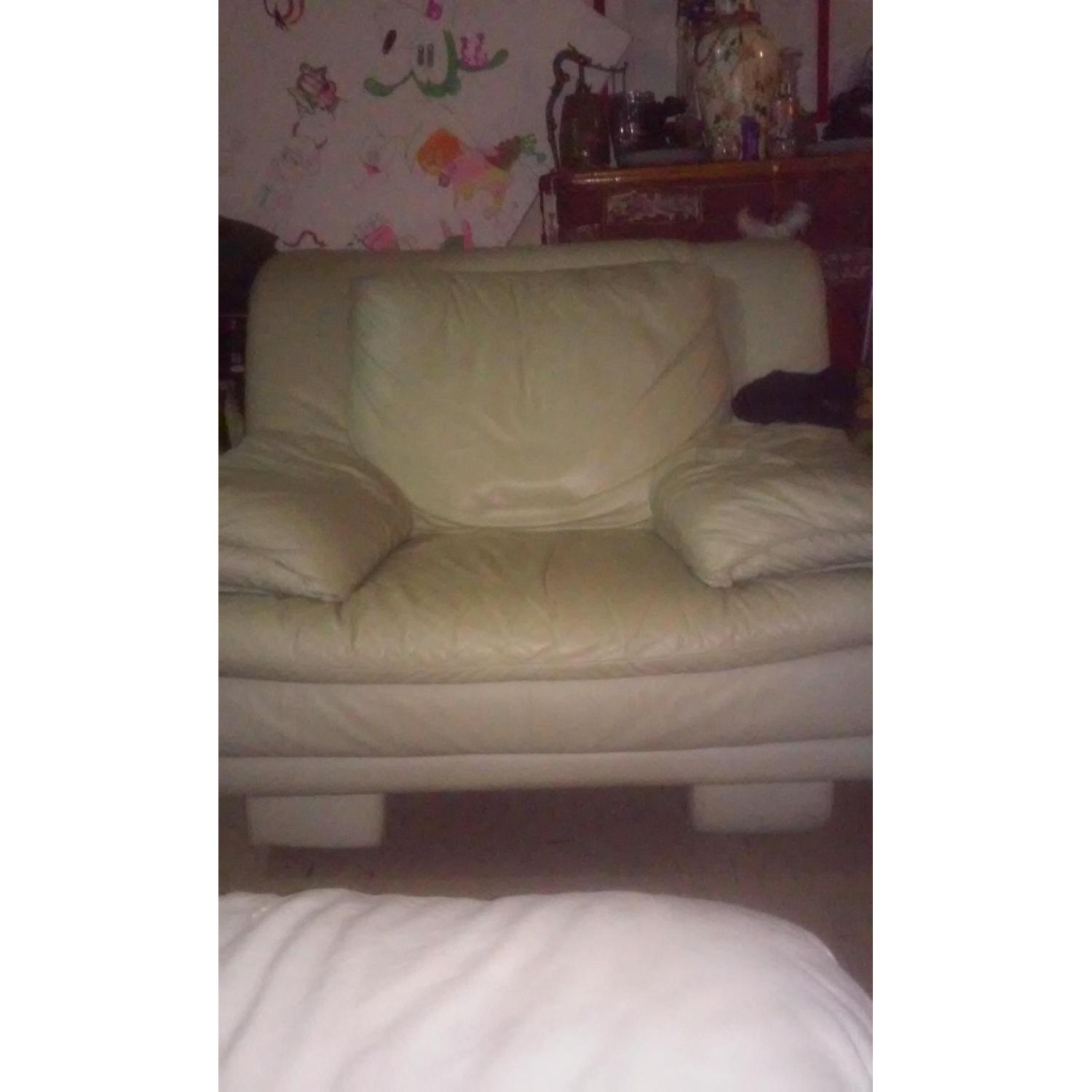 Oversized Loveseat + 2 Seater Sofa Set - image-1