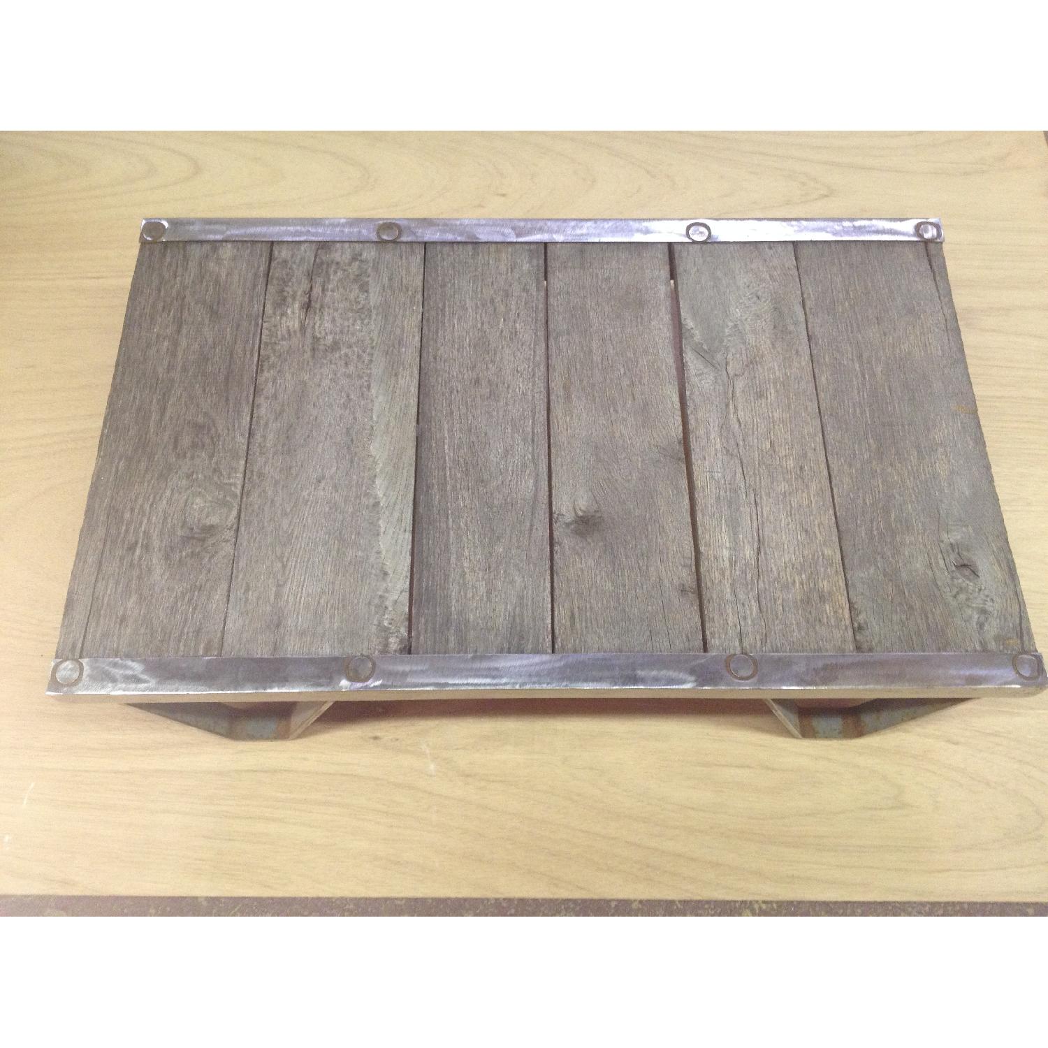 Vintage Industrial Steampunk Coffee Tables - image-7