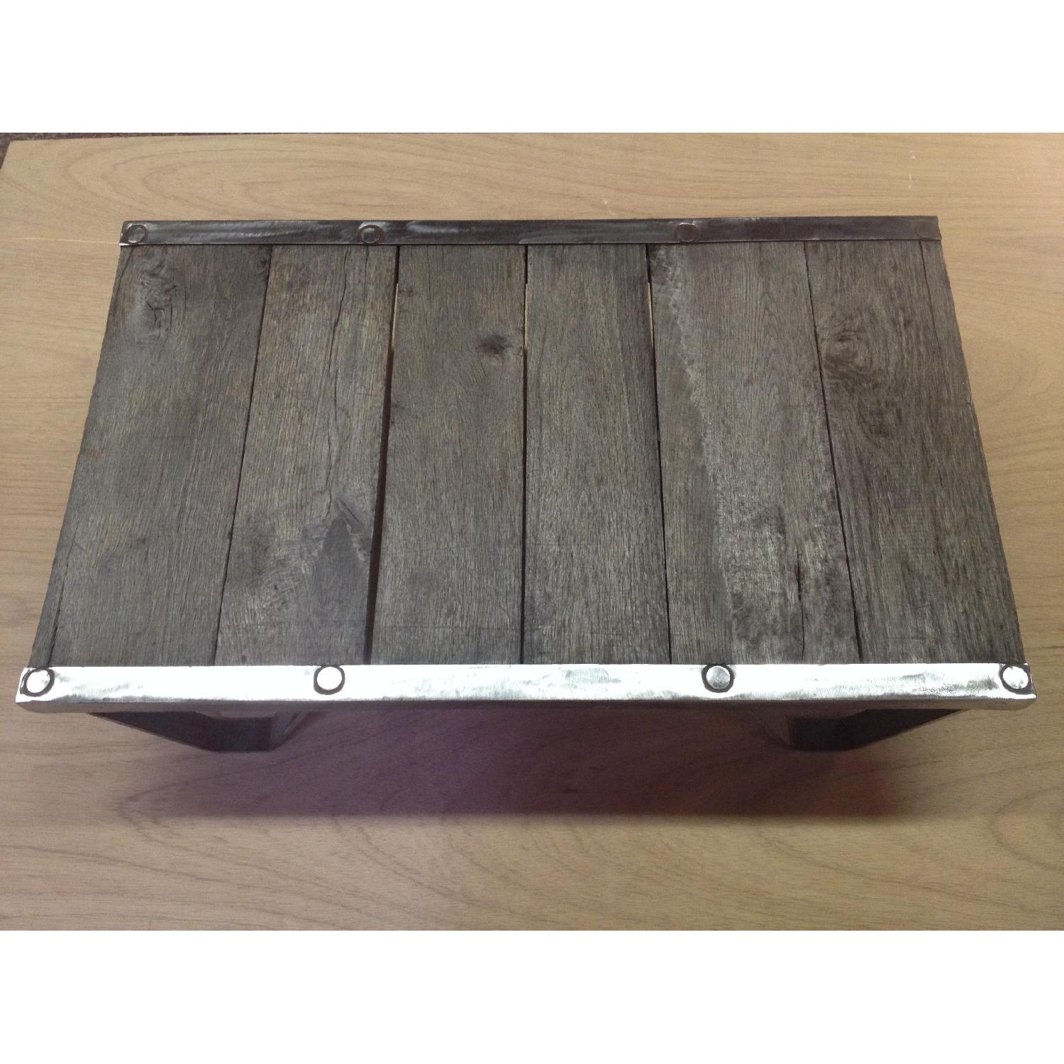 Vintage Industrial Steampunk Coffee Tables - image-10