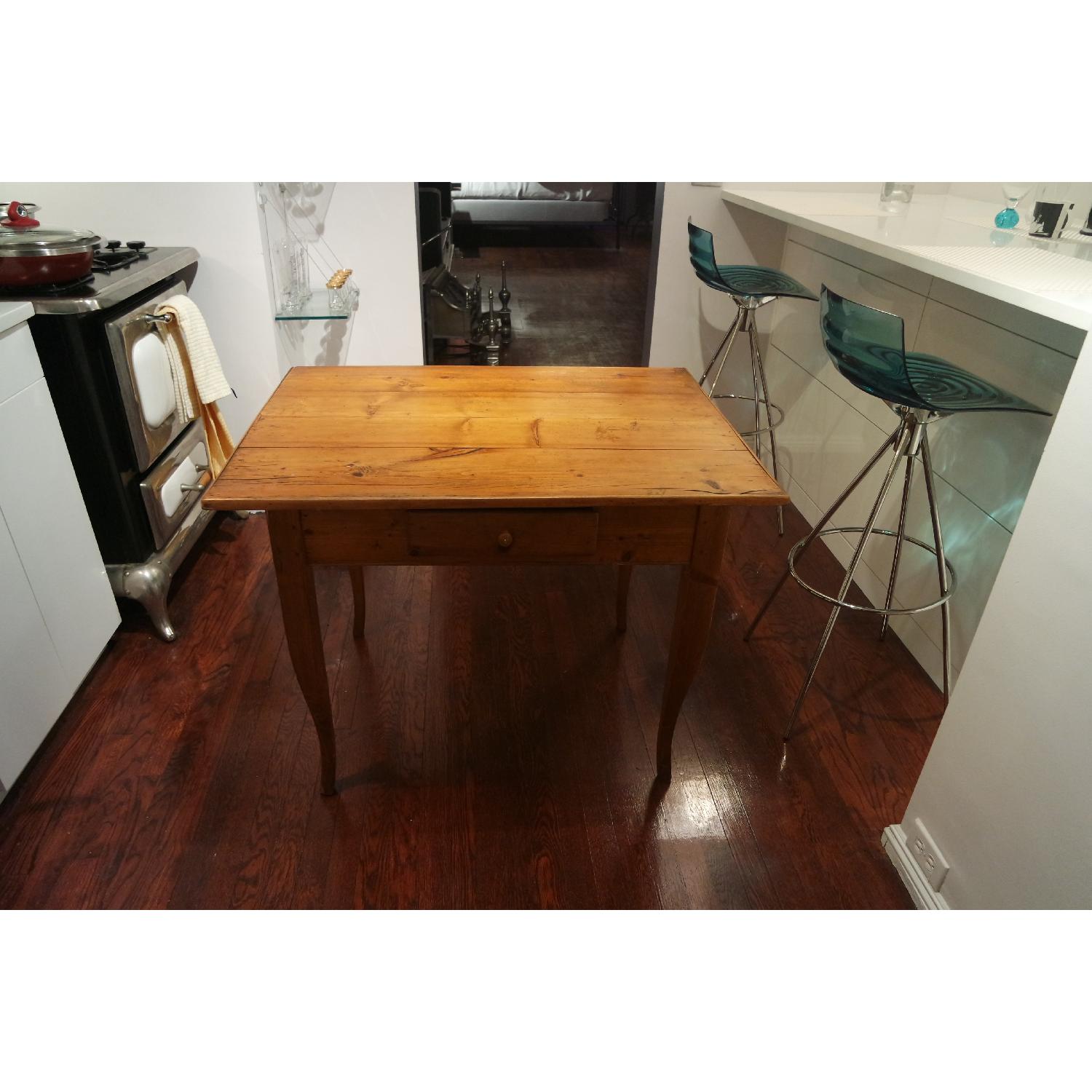 Antique Pine Desk - image-2