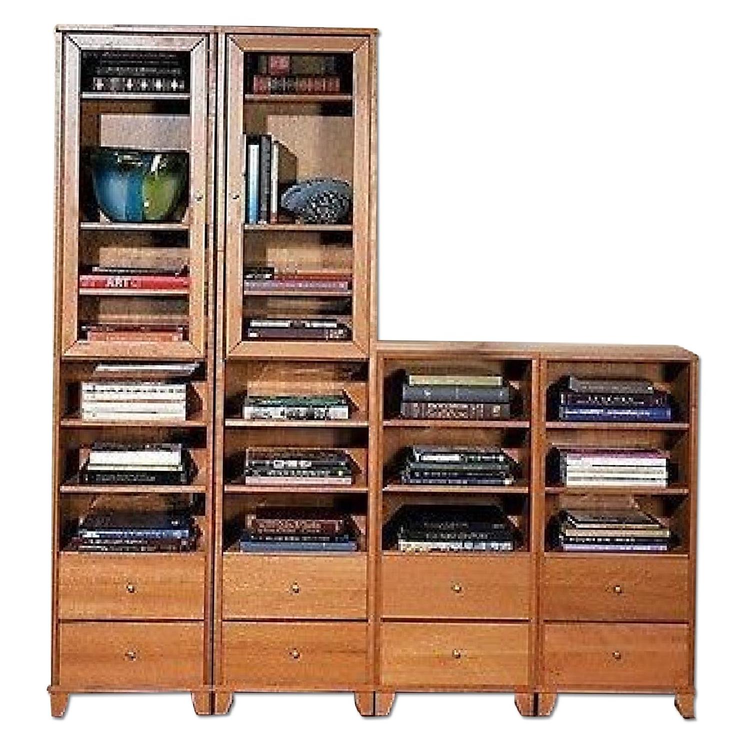 Levenger Skyline Bookcase System Set of 6 AptDeco