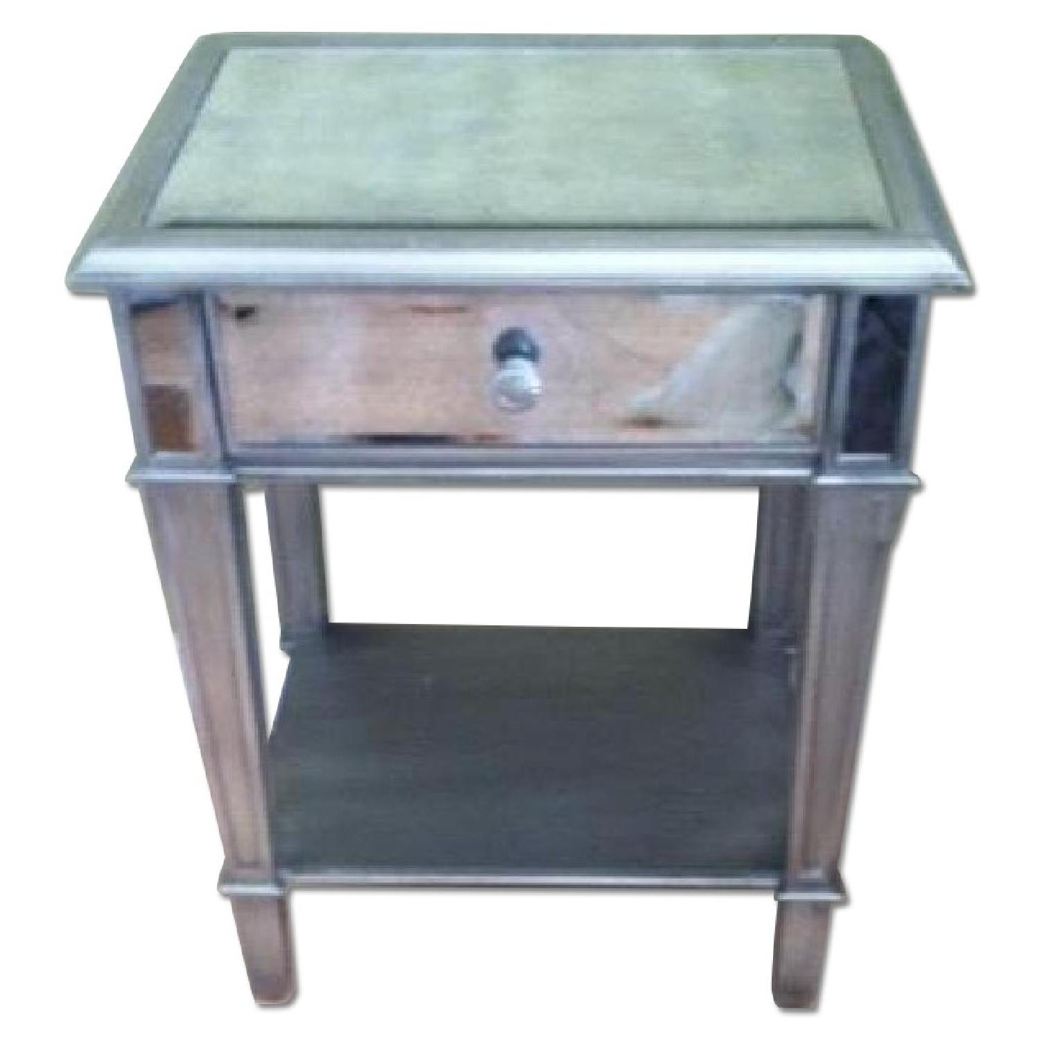 Pier 1 Mirrored Bedside Tables AptDeco